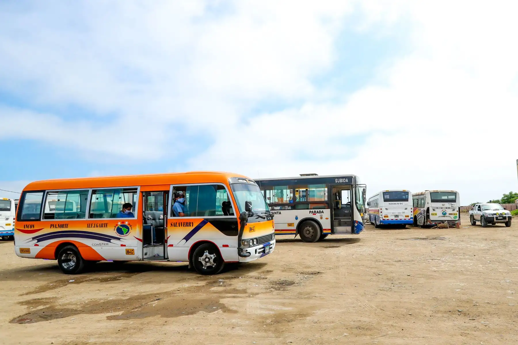 ATU realiza limpieza y desinfección en unidades de transporte público de Lima y Callao.
Foto: ATU