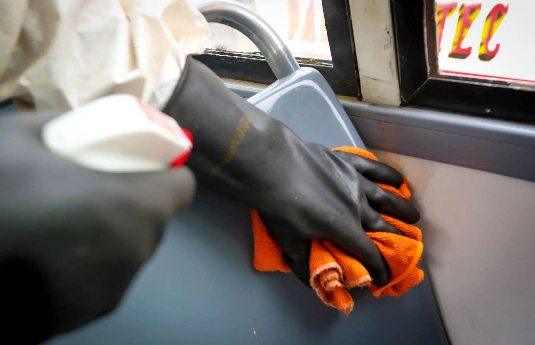 ATU realiza limpieza y desinfección en unidades de transporte público de Lima y Callao.
Foto: ATU
