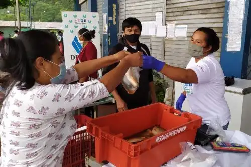 Ferias itinerantes ofrecen más de 1,300 kilos de paco y trucha en el Vraem. Foto: ANDINA/Difusión