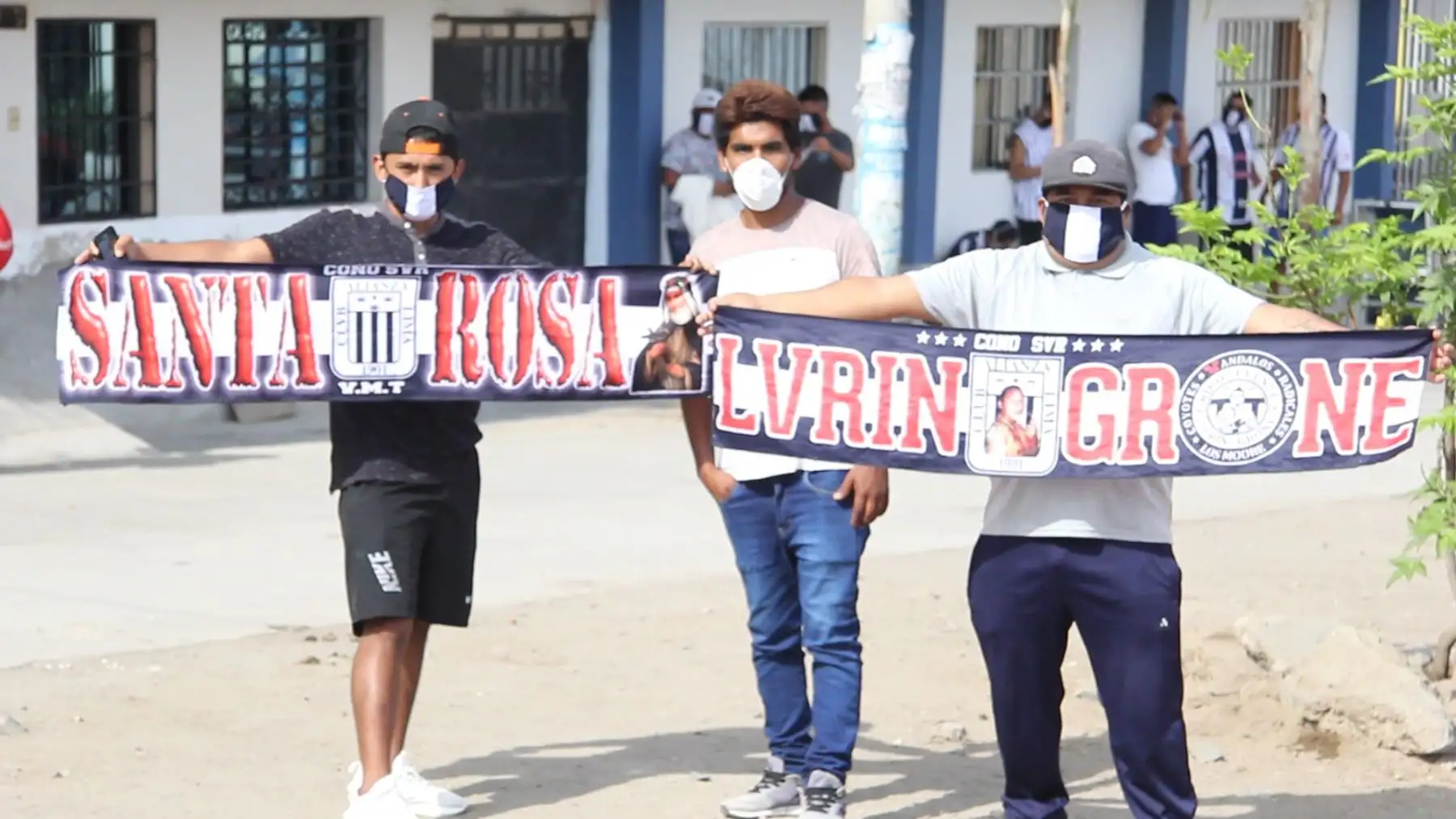 Campaña de donación de sangre en Villa el Salvador, por  hinchas voluntarios del Alianza Lima.Foto:ANDINA/Essalud
