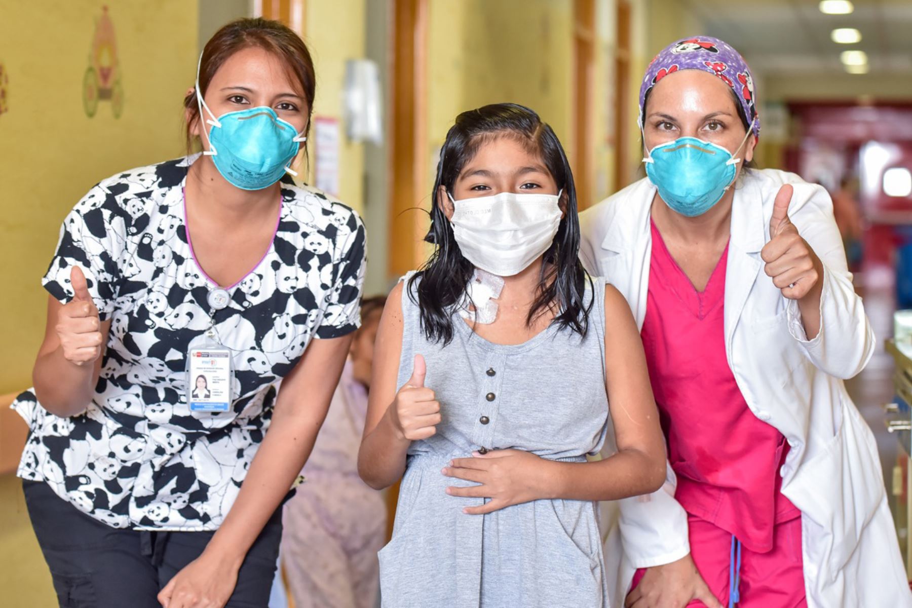 INSN San Borja salva la vida de tres niños