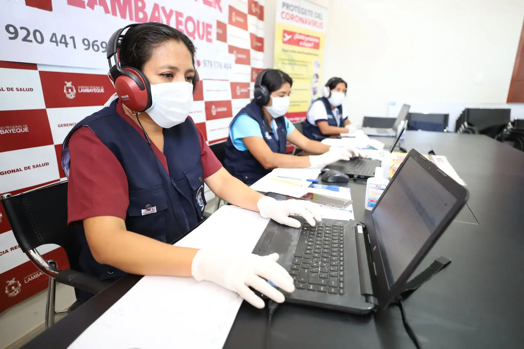 Ministra de Cultura Sonia Guillén supervisó el Hospital Almanzor Aguinaga de ESSALUD, el Hospital Regional Lambayeque y la implementación de Call Center en la Gerencia Regional de Salud.

Foto: Ministerio de Cultura
