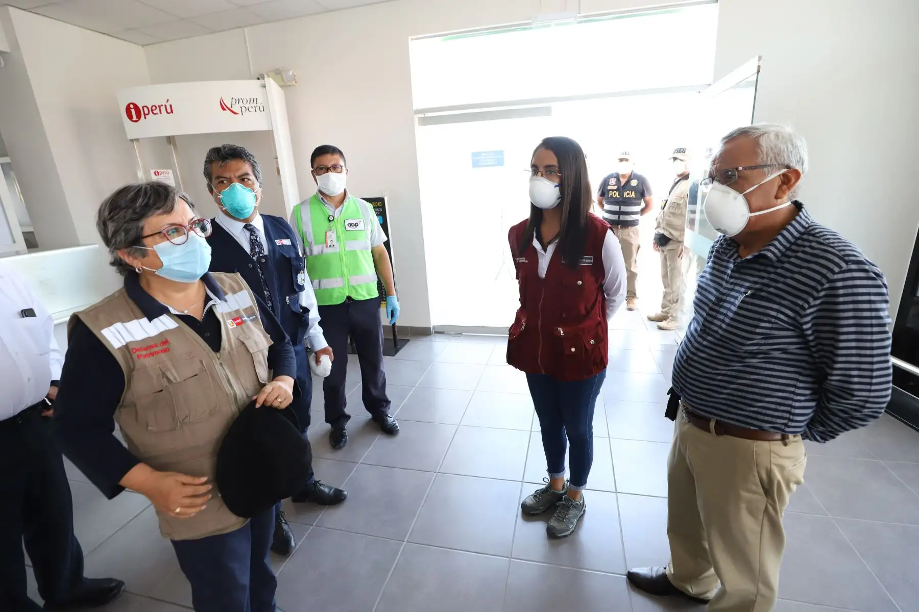 Ministra de Cultura Sonia Guillén supervisó el Hospital Almanzor Aguinaga de ESSALUD, el Hospital Regional Lambayeque y la implementación de Call Center en la Gerencia Regional de Salud.

Foto: Ministerio de Cultura