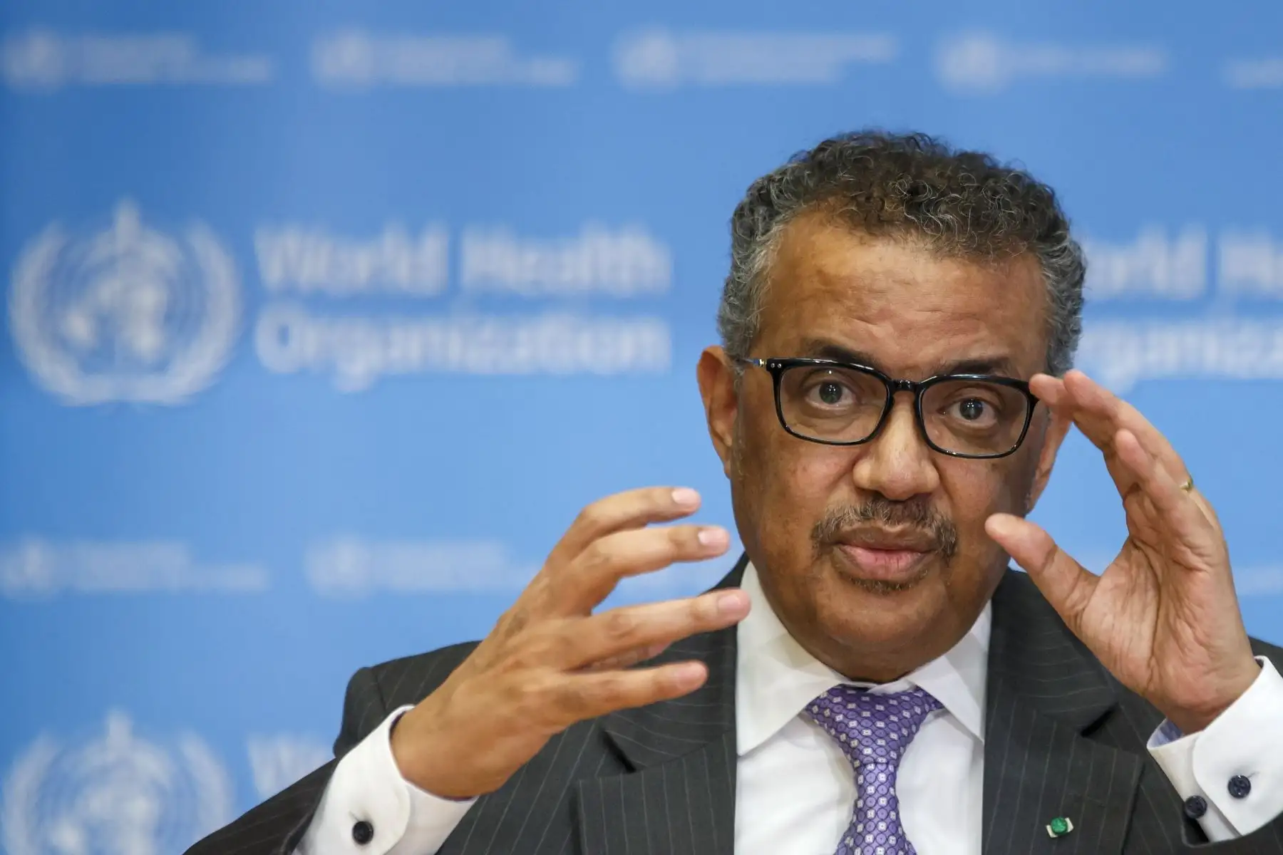 El director general de la Organización Mundial de la Salud (OMS), Tedros Adhanom Ghebreyesus. Foto: EFE