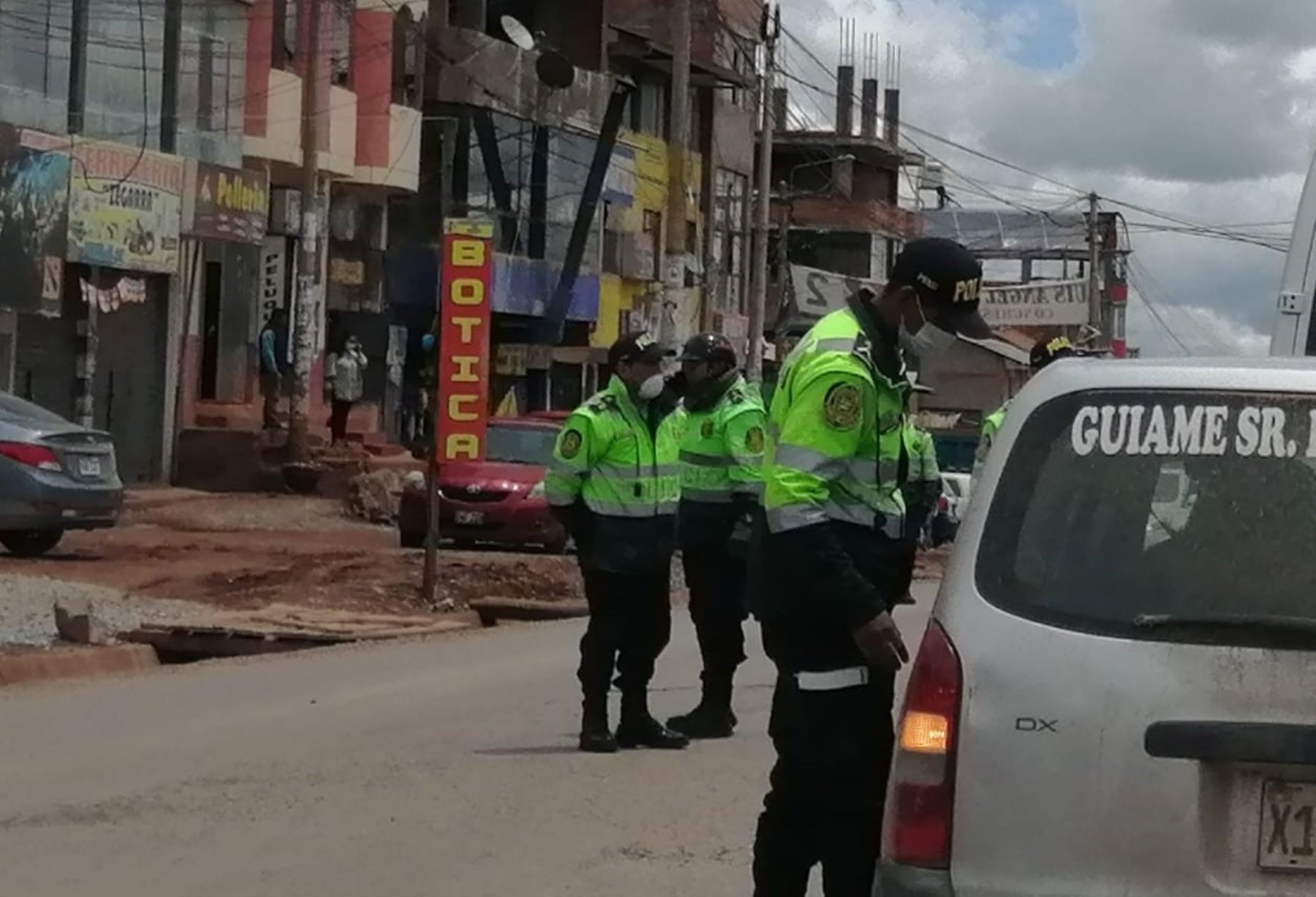 Macro Región Policial Cusco confirmó que seis policías  dieron positivo al coronavirus.Foto:  ANDINA/Percy Hurtado Santillán