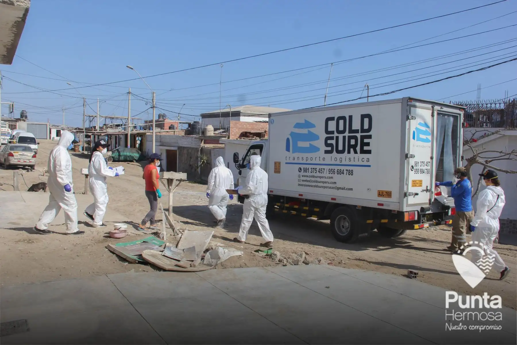 Municipalidad de Punta Hermosa entregó más de 6,000 pollos a familias más vulnerables de la jurisdicción gracias al apoyo de la Fundación Lima de la MML y empresas privadas. Foto: ANDINA/Municipalidad de Punta Hermosa