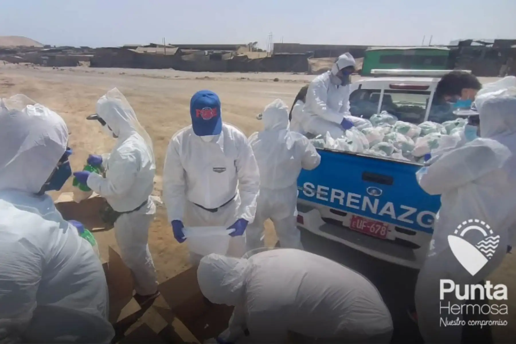 Municipalidad de Punta Hermosa entregó más de 6,000 pollos a familias más vulnerables de la jurisdicción gracias al apoyo de la Fundación Lima de la MML y empresas privadas. Foto: ANDINA/Municipalidad de Punta Hermosa