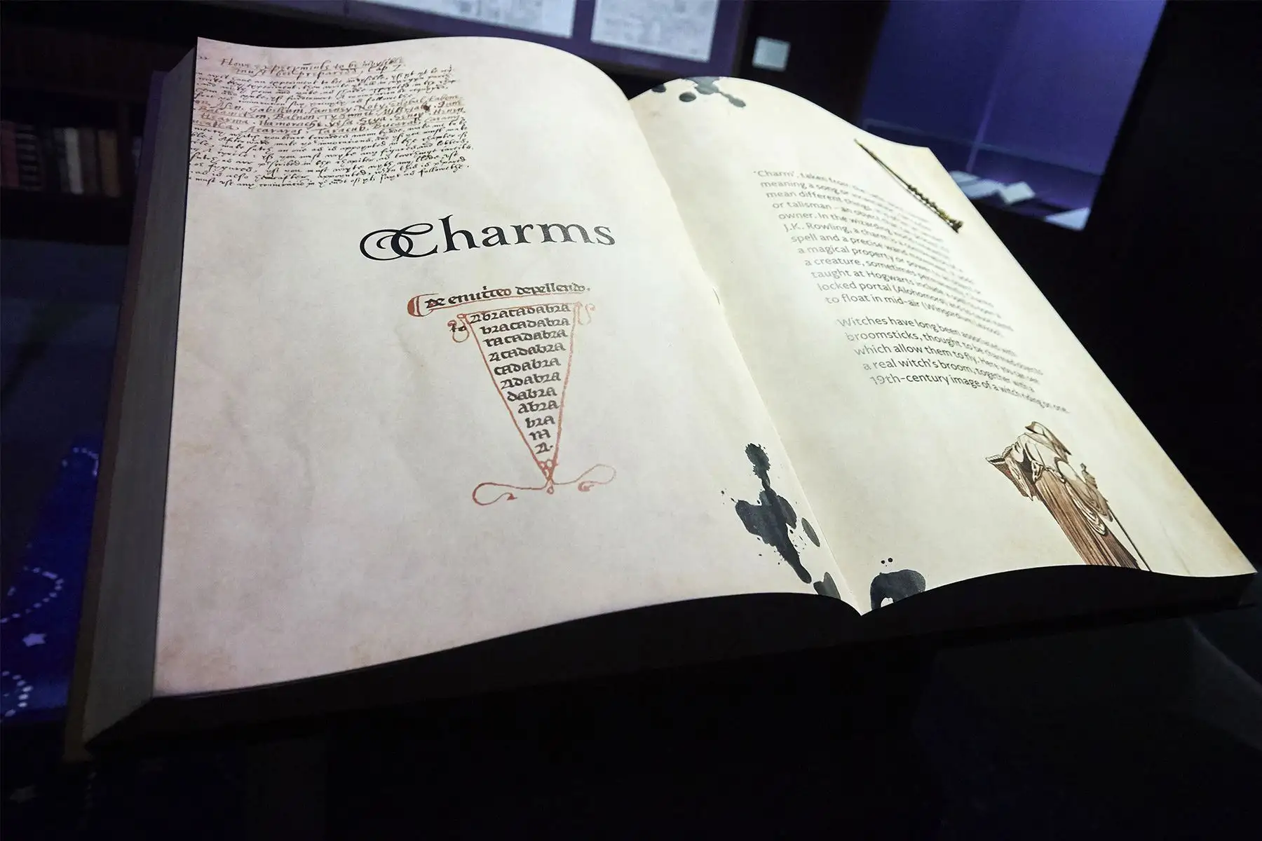 La exposición "Harry Potter: Una historia de la magia" de la Biblioteca Británica es una de las opciones que se puede conocer gracias a Google Arts & Culture. Foto: AFP.