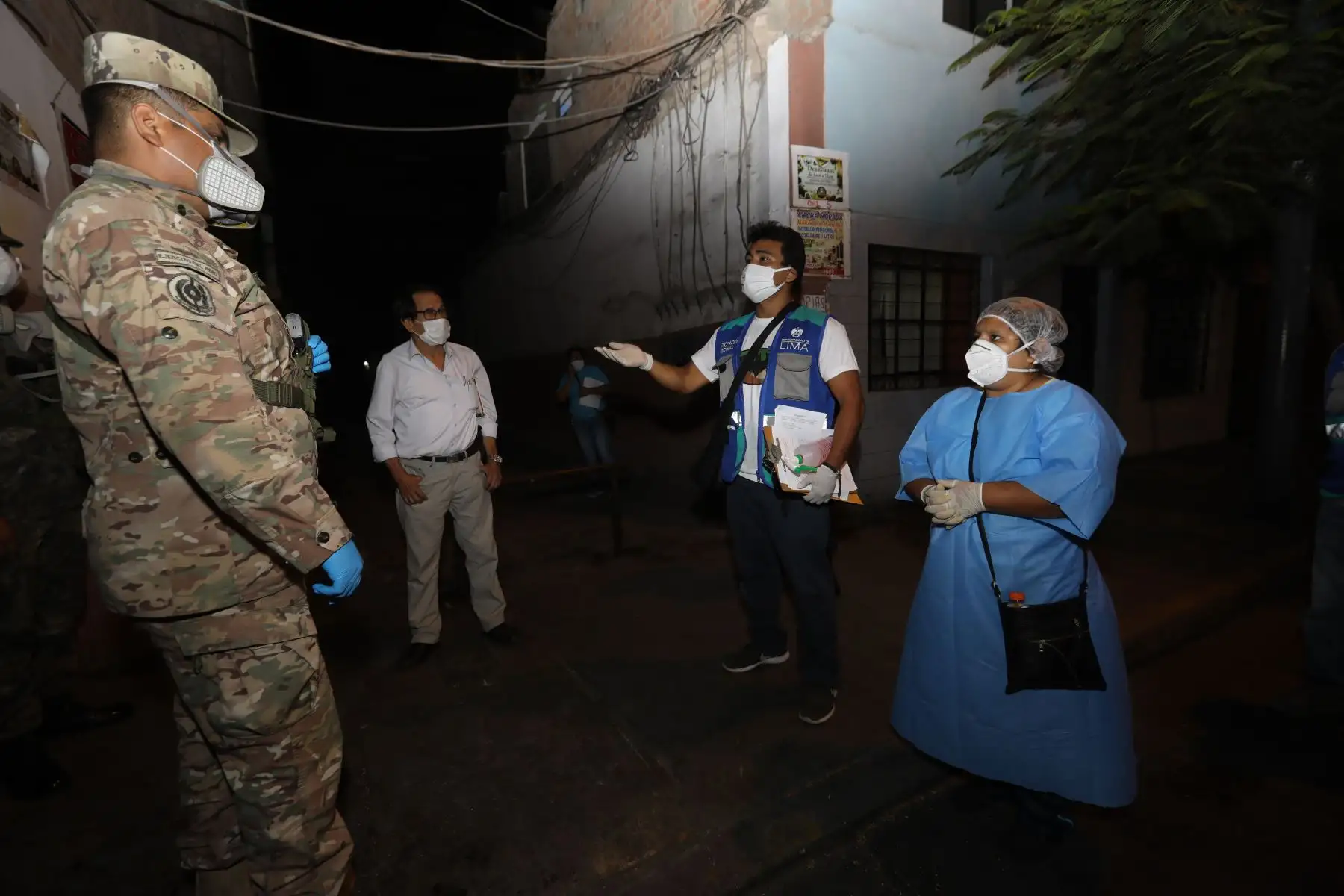 Personal de la Municipalidad y el Ejército articularon las acciones. Foto: ANDINA/Municipalidad de Lima