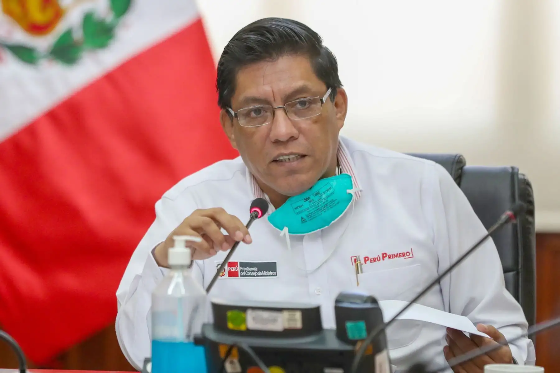 El presidente del Consejo de Ministros, Vicente Zeballos, informó hoy que en los próximos días se oficializará la norma que establece la transferencia de recursos extraordinarios a cada una de las 1,874 municipalidades del país, para que afronten el déficit económico por la baja recaudación fiscal debido a la emergencia nacional provocada por el covid-19. Foto: ANDINA/difusión.