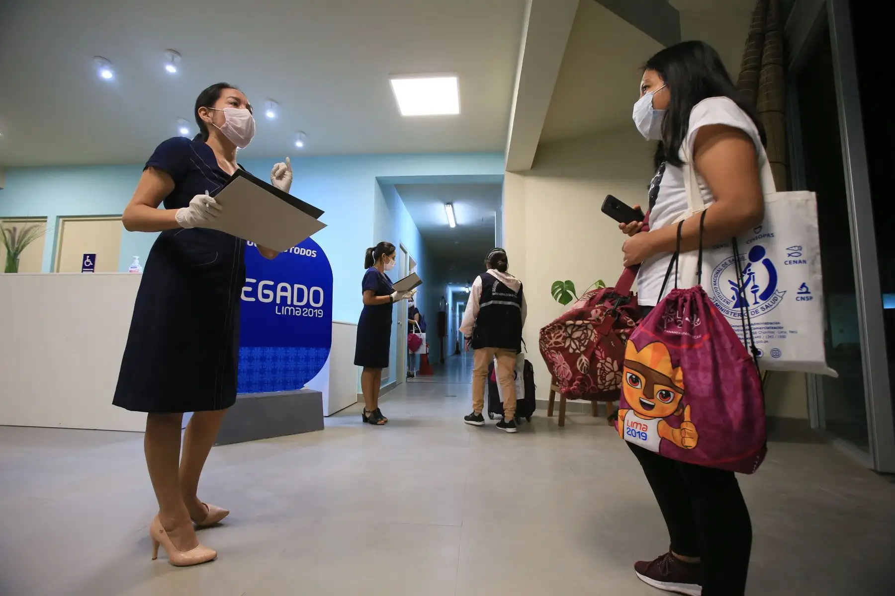 Los profesionales de la salud permanecerán en estas instalaciones todo el tiempo que sea necesario para el país.