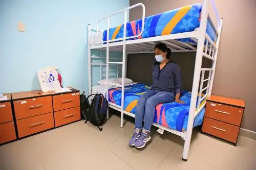 Los profesionales de la salud permanecerán en estas instalaciones todo el tiempo que sea necesario para el país.