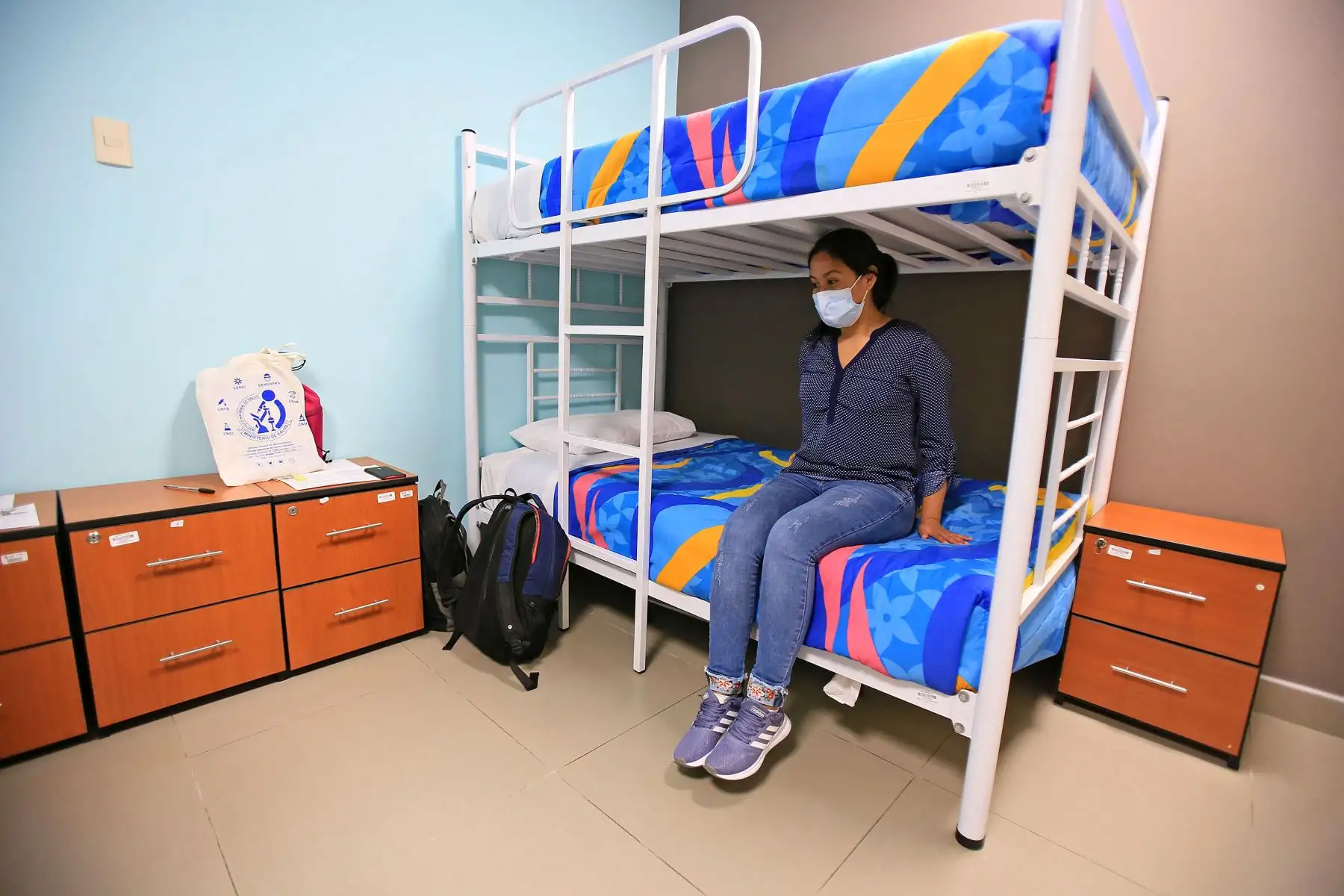 Los profesionales de la salud permanecerán en estas instalaciones todo el tiempo que sea necesario para el país.