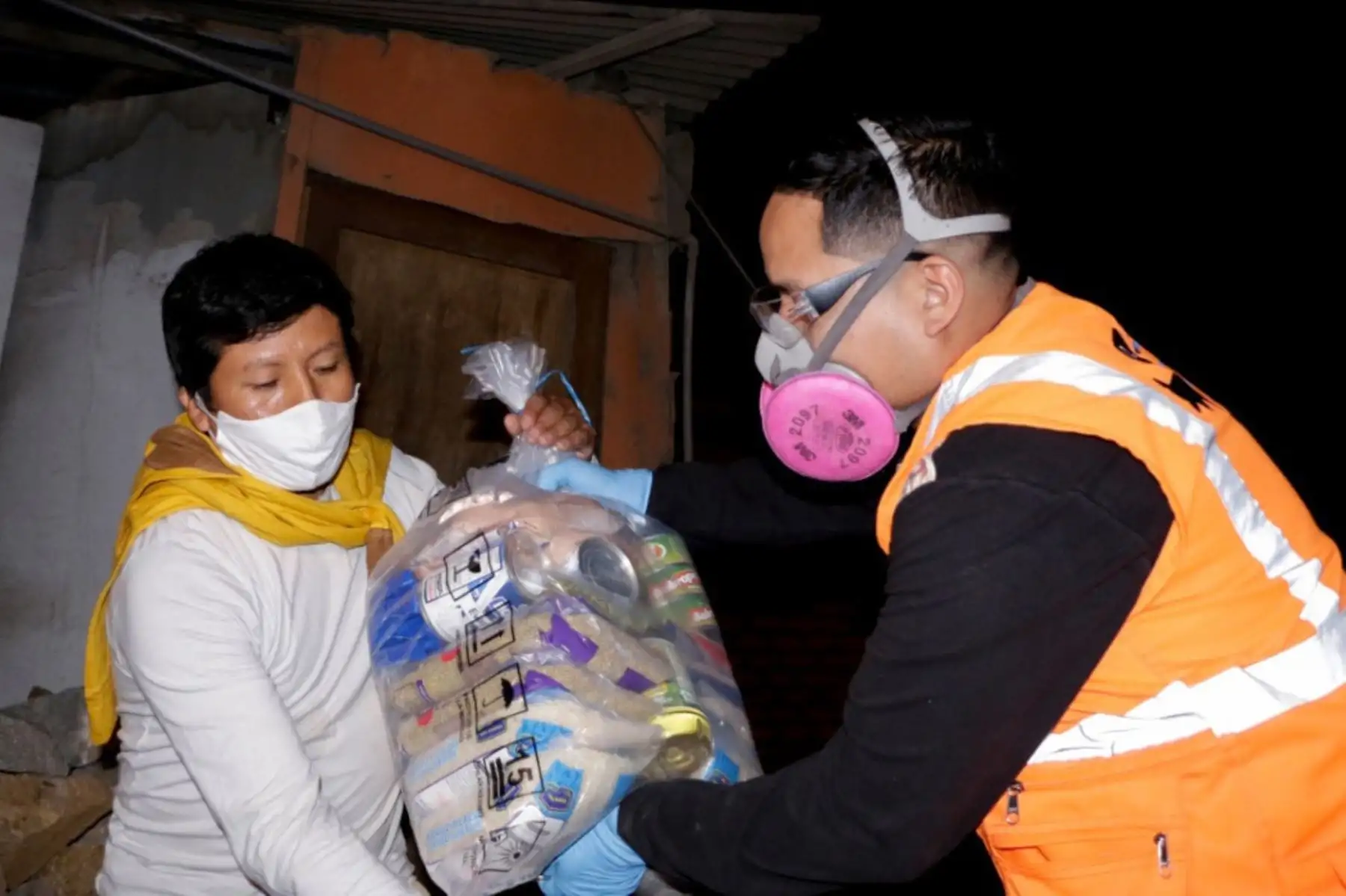 Municipalidad de San Juan de Lurigancho continúa entregando alimentos de primera necesidad a familias en situación de vulnerabilidad de su jurisdicción. Foto: ANDINA/Municipalidad de San Juan de Lurigancho