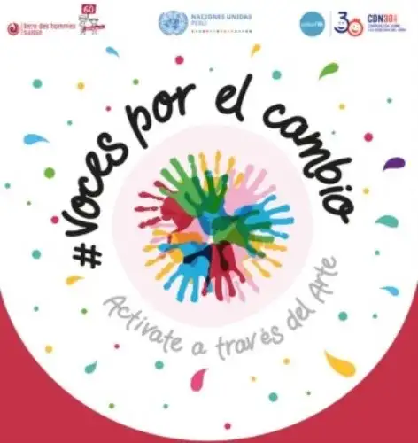 Niños, niñas y adolescentes, de 12 a 17 años de las regiones Loreto, Huancavelica y Ucayali, así como de Lima, se sumarán a la elaboración del gran mural virtual “Voces por el cambio”, sobre el impacto que tiene el estudiar a distancia a través de la plataforma Aprendo en Casa, implementada por el Ministerio de Educación.