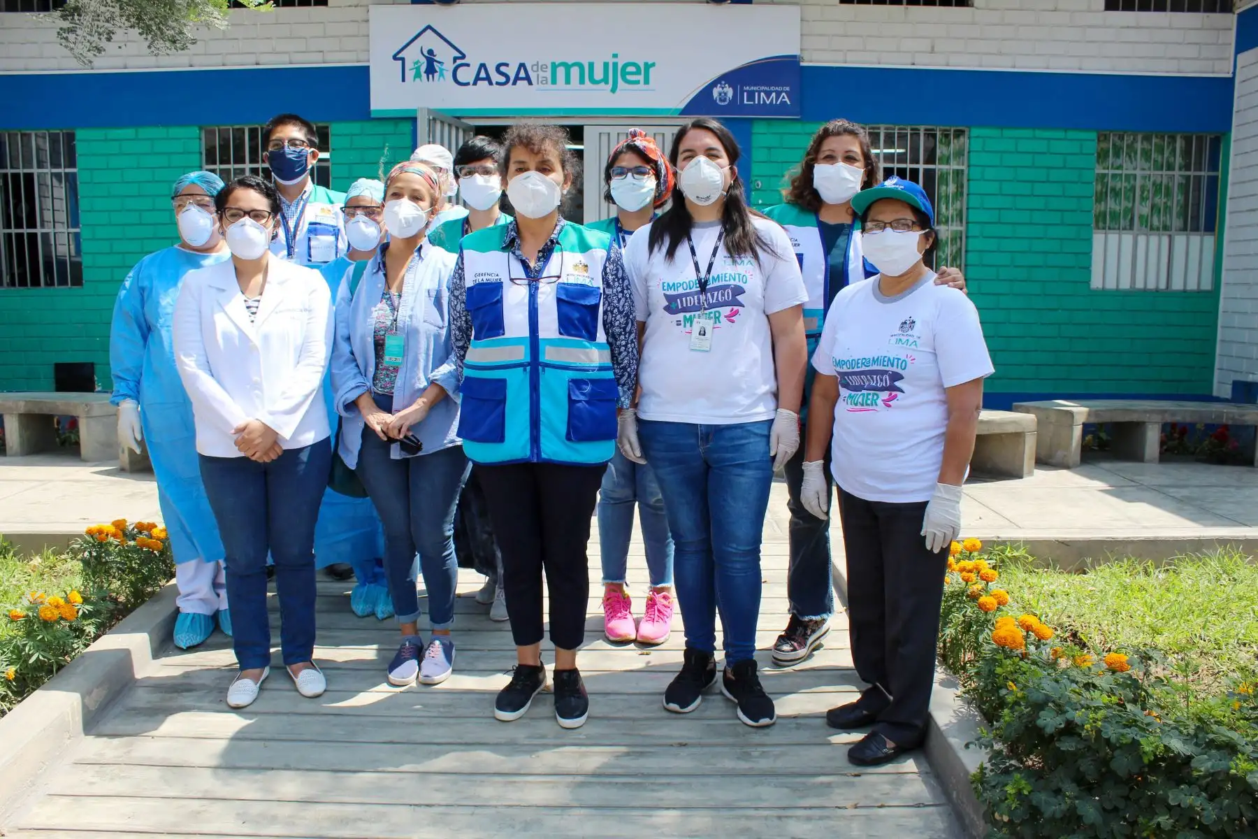Albergue temporal "Casa de la Mujer" de la MML está conformado por abogadas, trabajadoras sociales y psicólogas. Foto: ANDINA/Municipalidad de Lima