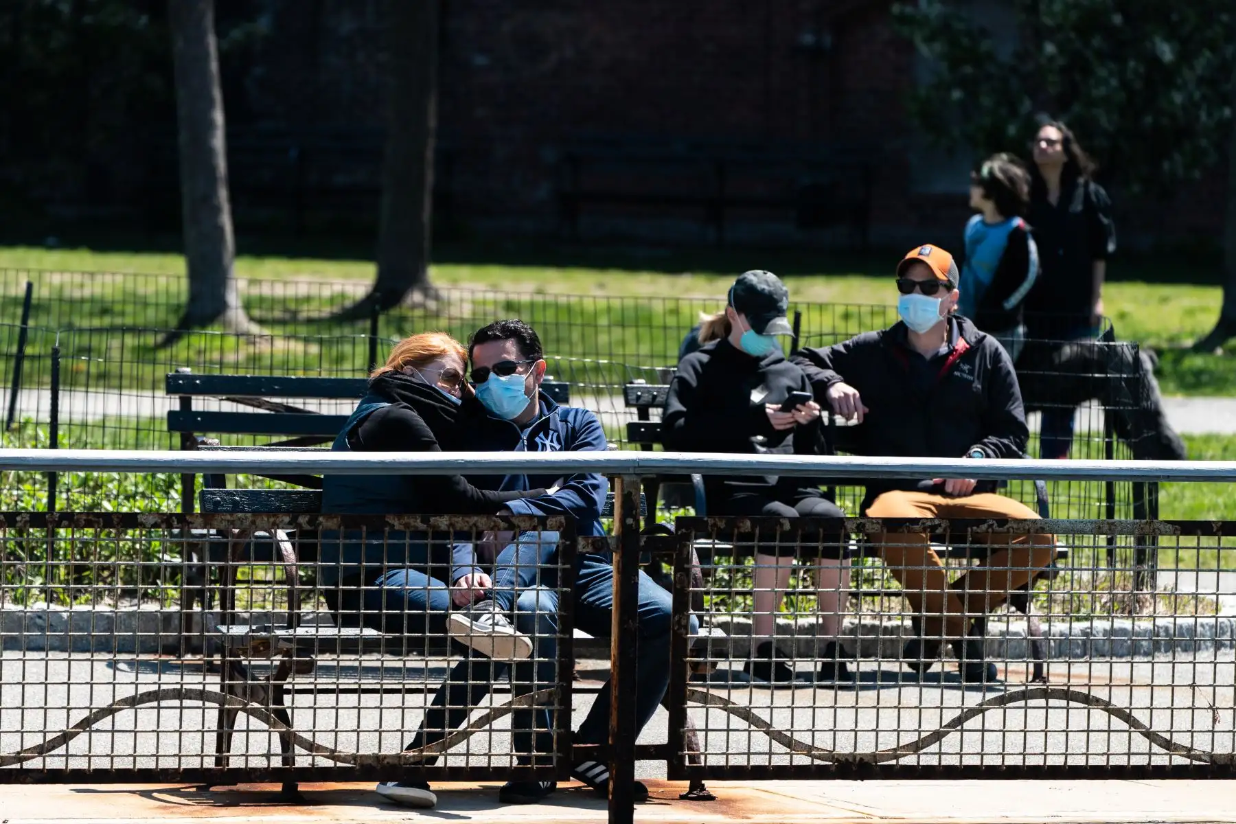 Estados Unidos se convirtió este martes en el primer país del mundo en rebasar el millón de casos confirmados de COVID-19, la enfermedad causada por el nuevo coronavirus, según los últimos datos de la Universidad Johns Hopkins. Foto: AFP
