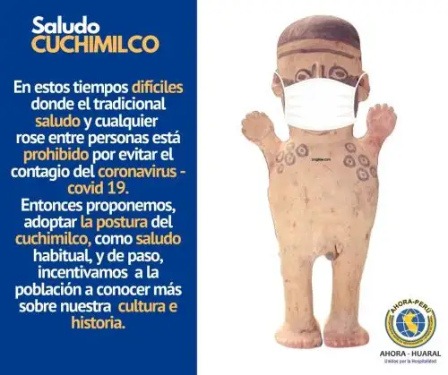 El saludo cuchimilco se propone como nueva forma ante la pandemia del nuevo coronavirus (covid-19).