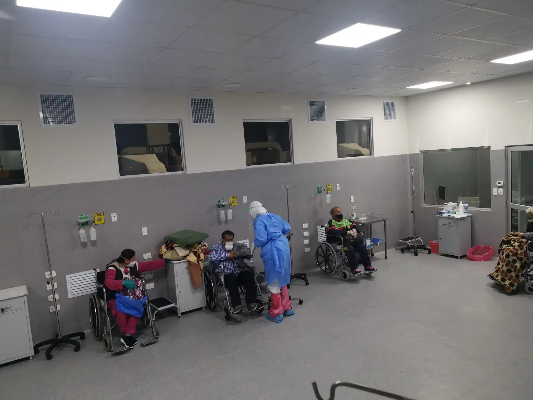 Essalud ejecuta nuevo triaje diferenciado en el Hospital Guillermo Almenar, para una mejor atención de los asegurados.Foto:ANDINA/Essalud
