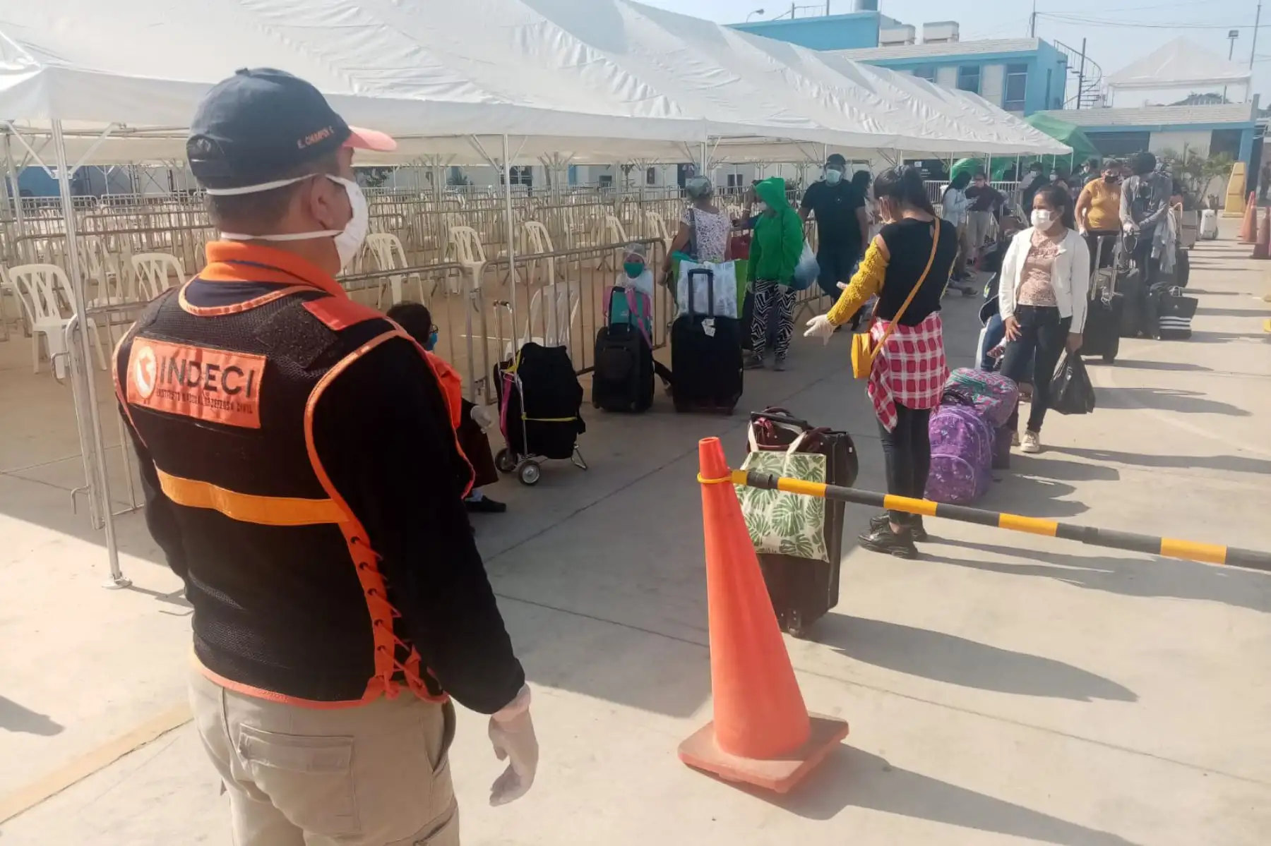 Indeci afirma que los traslados humanitarios sí cumplen con condiciones de seguridad y salubridad. ANDINA/Difusión