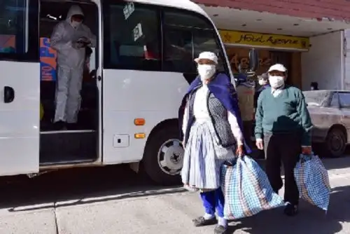 Los retornantes cumplieron el aislamiento de 14 días en Corcona, hasta donde llegaron a pie procedente de Lima.