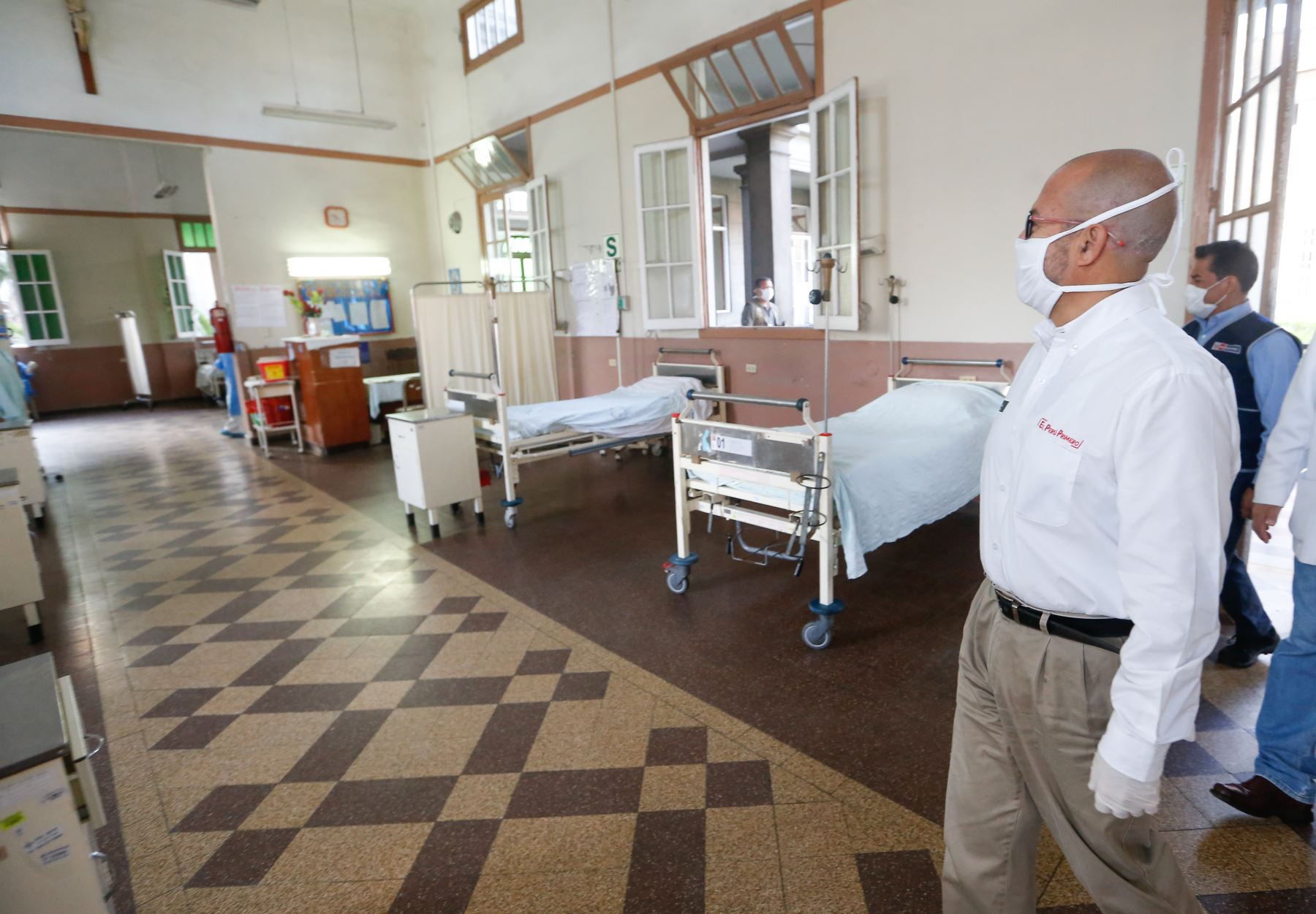 Minsa habilitó 80 camas en el Hospital Loayza para pacientes con Covid 19.