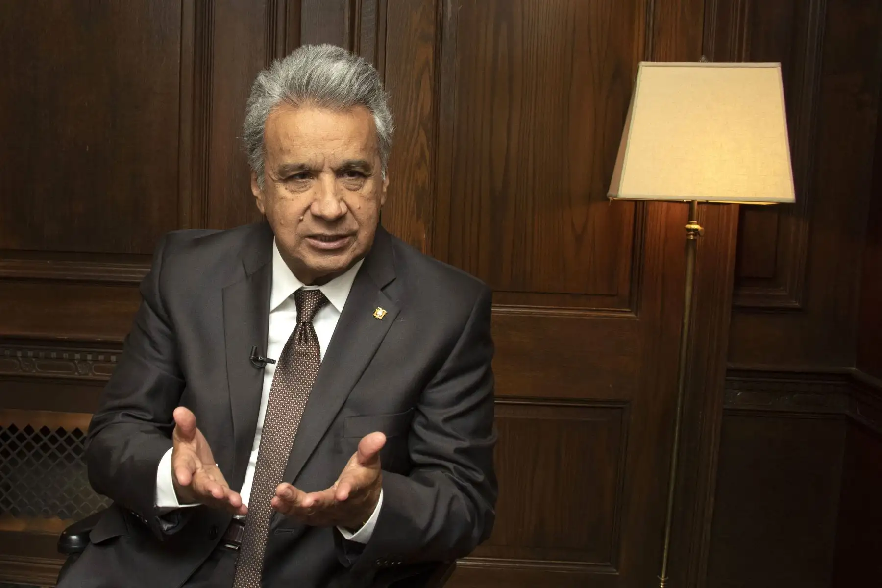 El presidente de Ecuador, Lenín Moreno. Foto: EFE