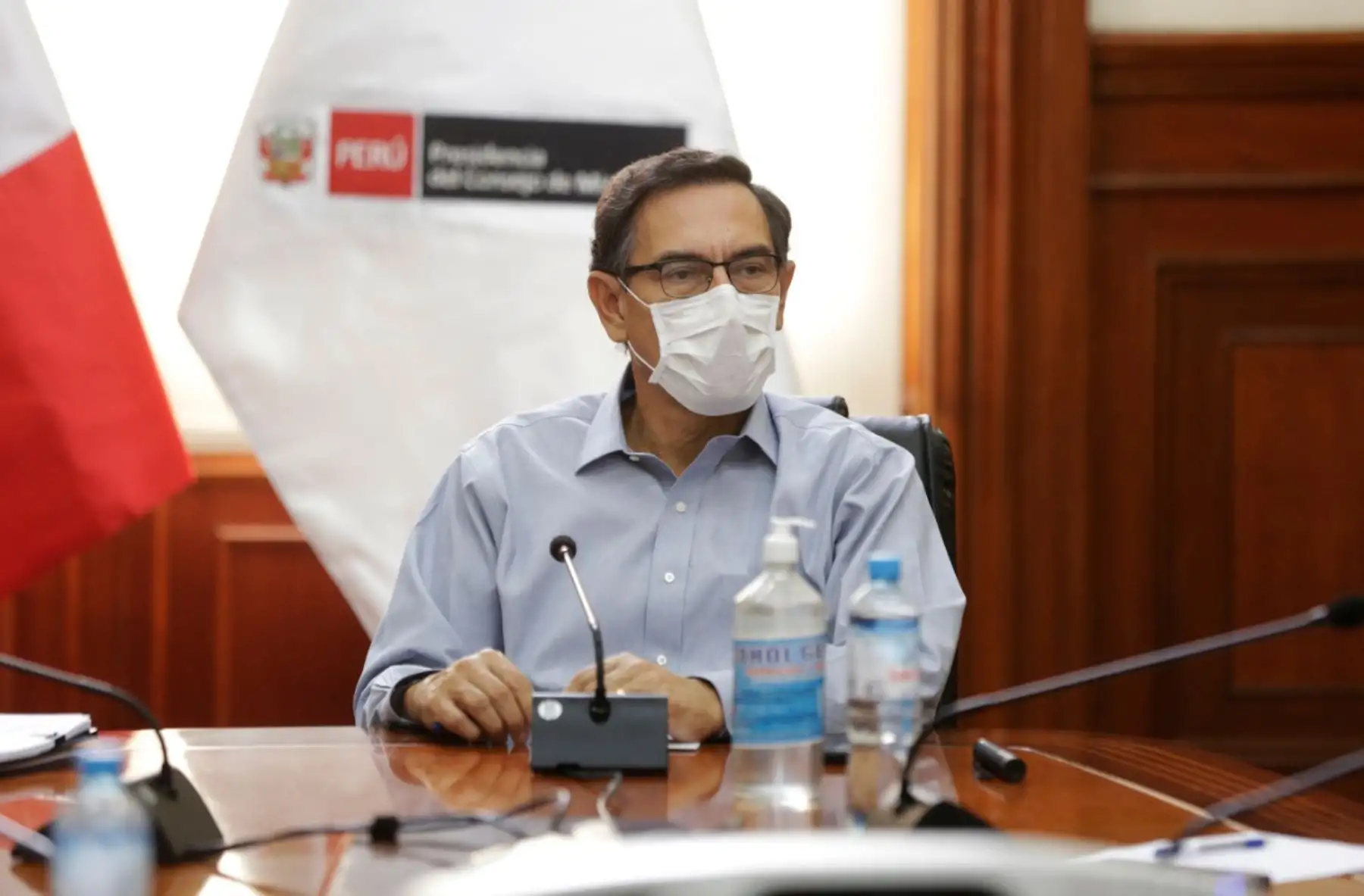 Presidente Vizcarra lidera reunión con representantes de sectores del Ejecutivo