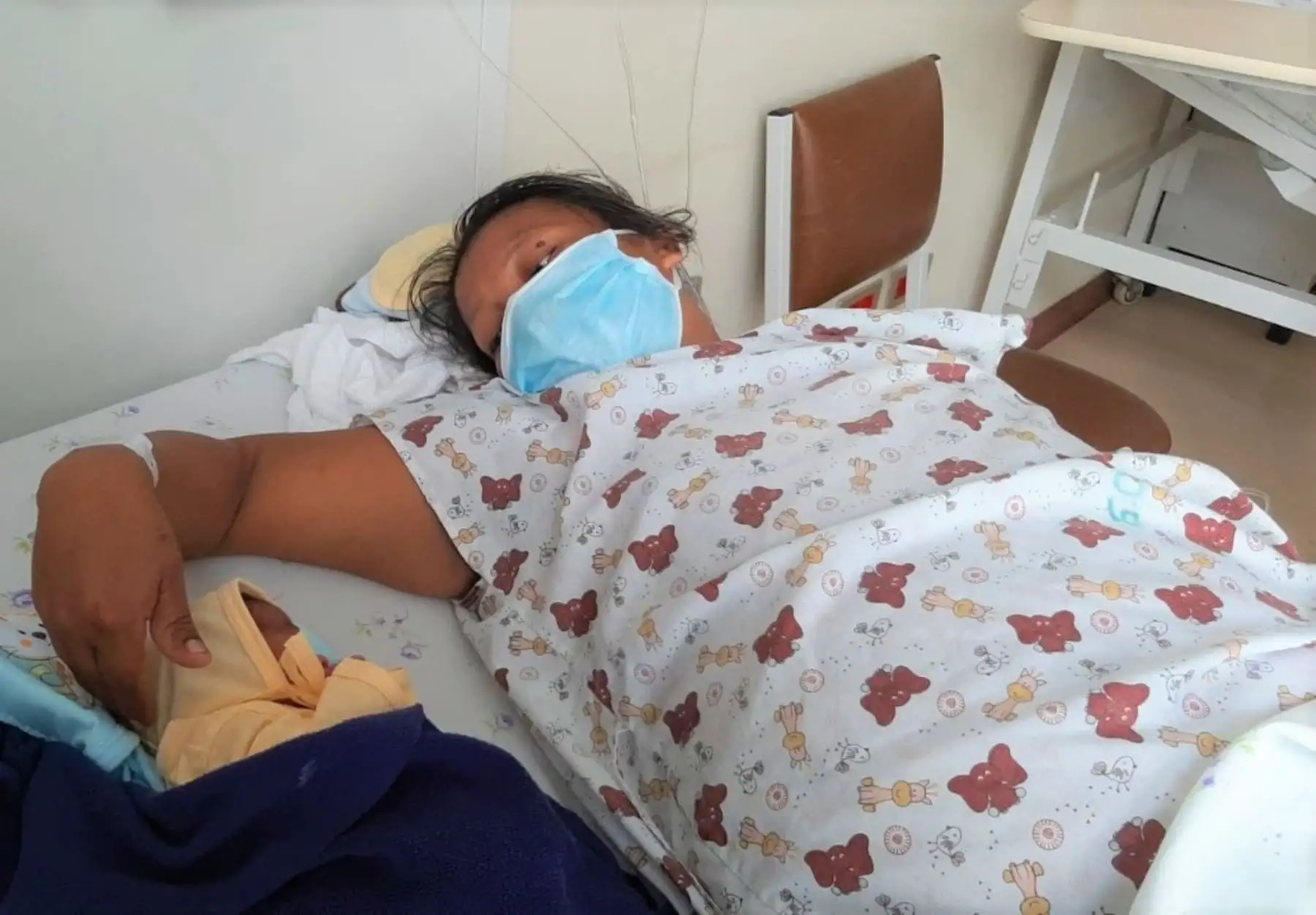 Nace primer bebé en albergue de Tarapoto donde su madre cumplía la cuarentena obligatoria tras retornar a San Martín procedente de Lima.
