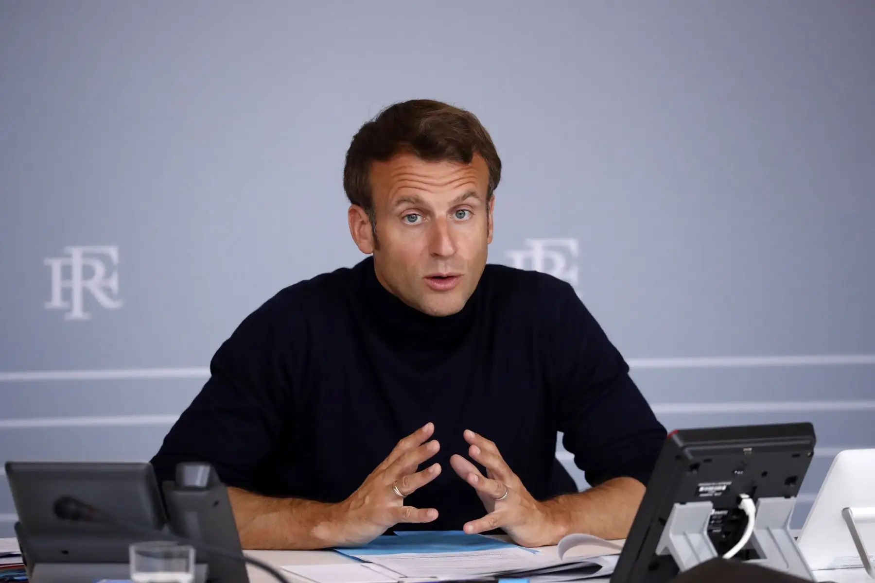 El presidente francés, Emmanuel Macron. Foto: EFE