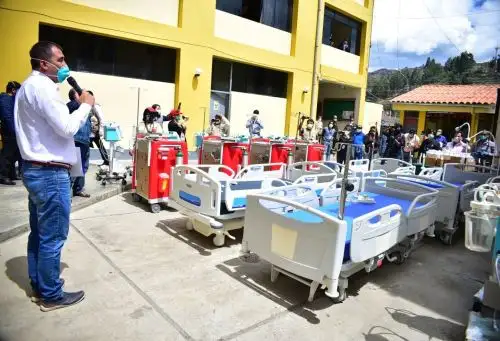 Arriban a Áncash equipos e insumos médicos para luchar contra la pandemia de coronavirus (covid-19) en dicha región. ANDINA/Difusión