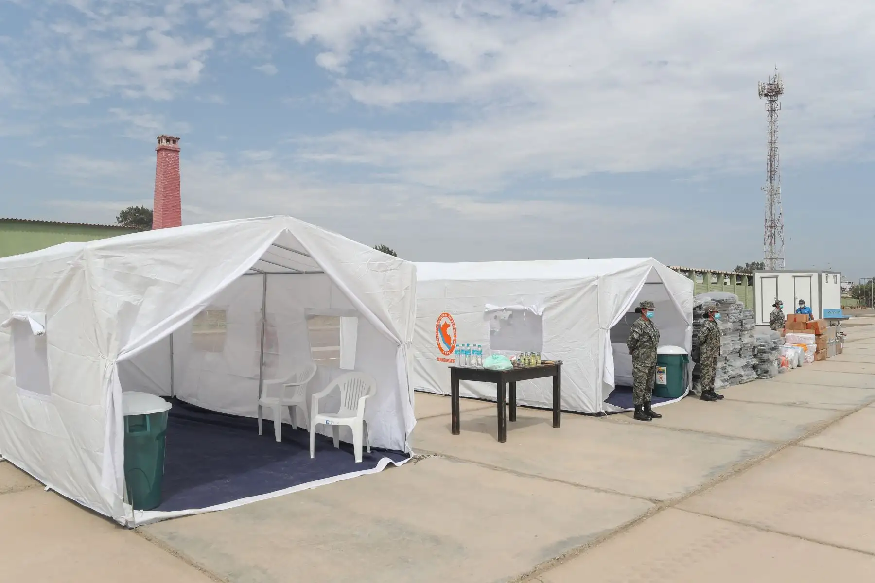 Ministro de Defensa, Walter Martos, llegó a Chiclayo, junto a los titulares del Minsa,EsSalud  y la jefa del Comando #COVID19, para coordinar con las autoridades locales las acciones de atención frente al coronavirus en la región.Foto:ANDINA/Mindef