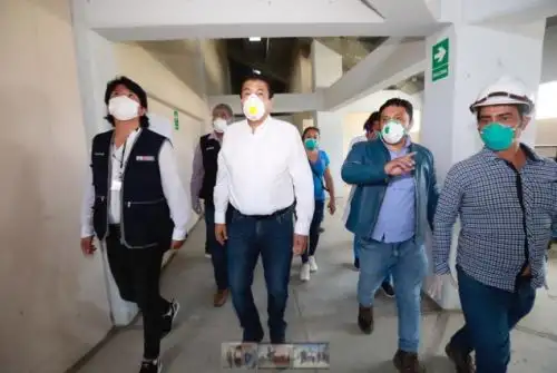 El ministro de Vivienda, Construcción y Saneamiento, Rodolfo Yáñez Wendorff, visitó la región Piura para inspeccionar el avance de las nuevas acciones que, en coordinación entre las autoridades nacionales, regionales, provinciales y distritales, se vienen llevando a cabo para controlar la pandemia del coronavirus en la región.