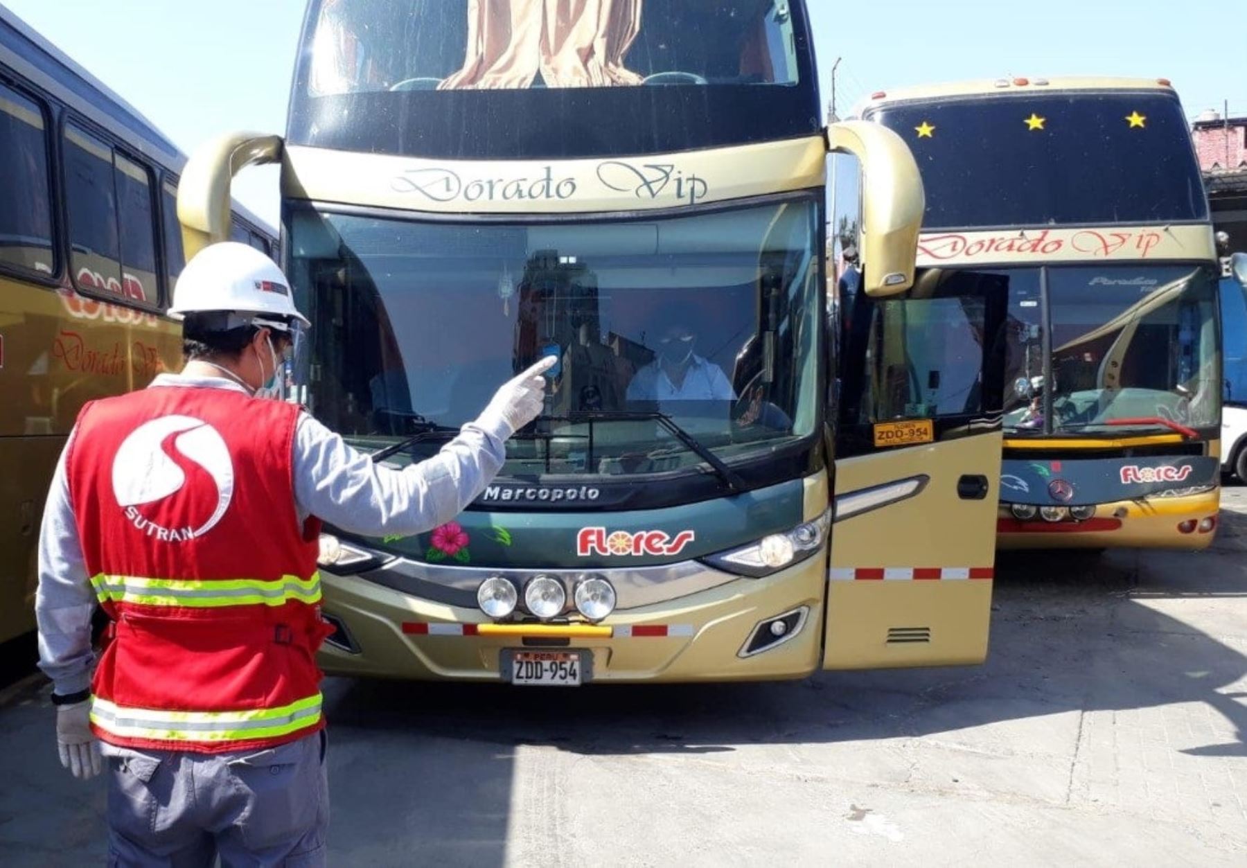 Fiscalizadores de la Sutran inspeccionaron 342 buses para garantizar el viaje seguro de 11,683 personas que retornaron a sus regiones de origen.