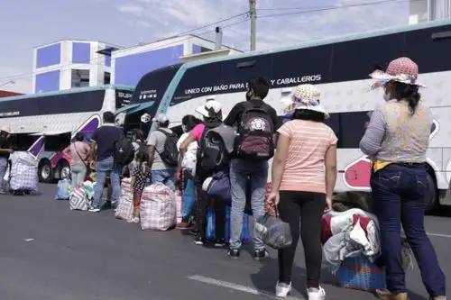 Hasta la fecha se ha trasladado a 18,020 personas a 24 regiones; en cinco se brinda albergue a más de un millar de ciudadanos en cuarentena. Foto: ANDINA/Difusión