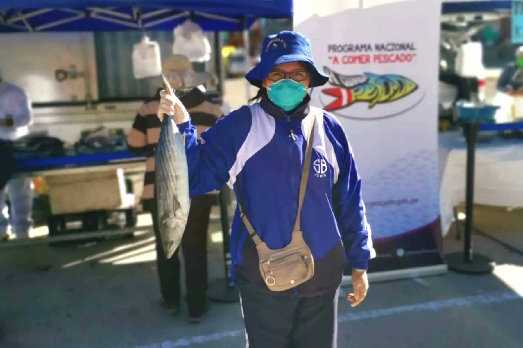 Ministerio de la Producción, realiza la Feria de Pescadería en la plaza La Libertad en el distrito Junín.
Pescados frescos a precios de promoción. Foto: ANDINA: Produce