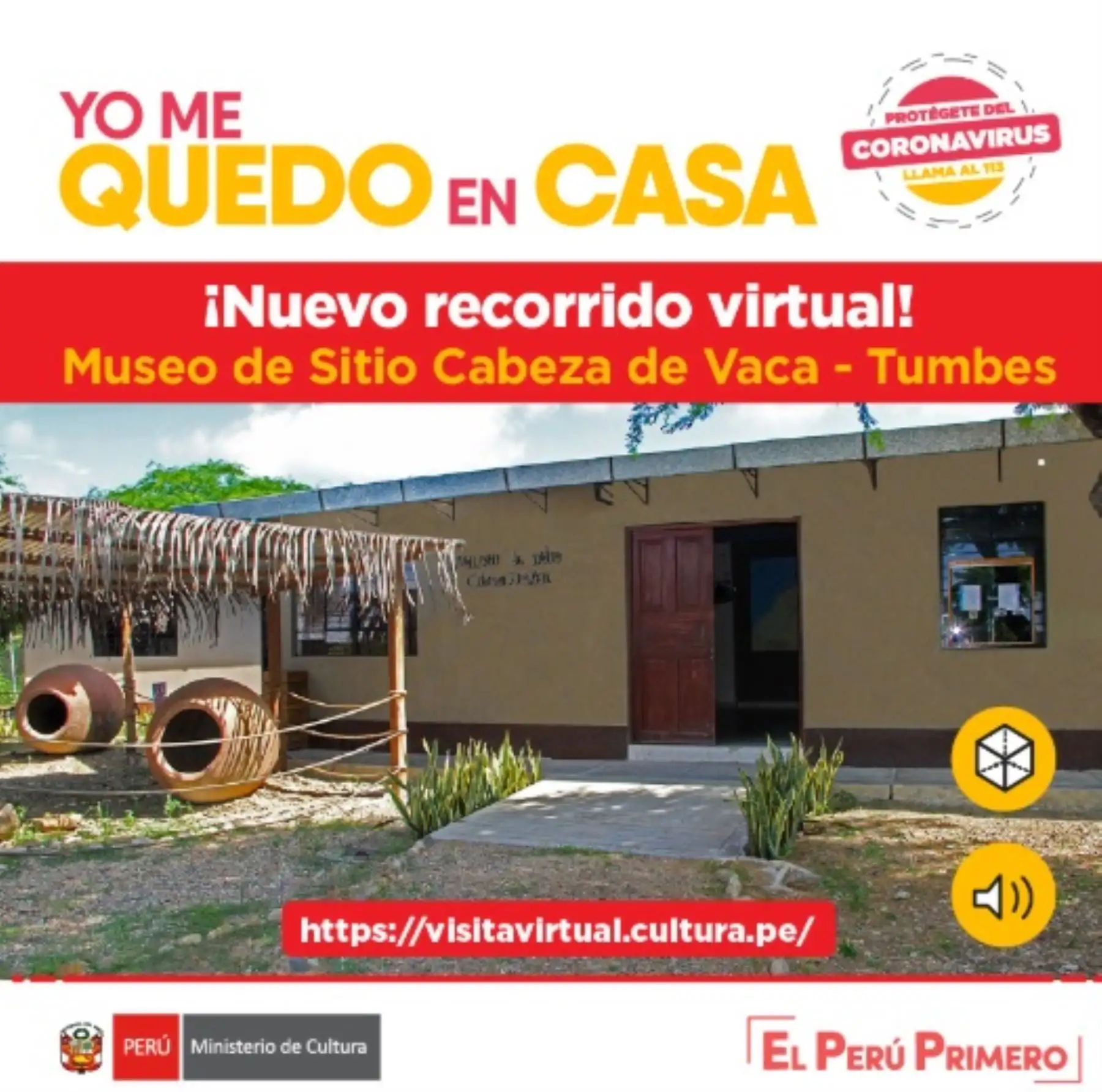 Conocer una de las más grandes colecciones de objetos elaborados a partir de moluscos, entre ellos el apreciado Spondylus, así como otros vestigios de los antiguos peruanos que poblaron Tumbes, la región más septentrional del norte peruano, es posible durante este tiempo de aislamiento social debido al covid-19, con una visita virtual al Museo de Sitio Cabeza de Vaca.