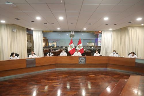 Presidente Martín Vizcarra informa sobre la situación del Estado de Emergencia