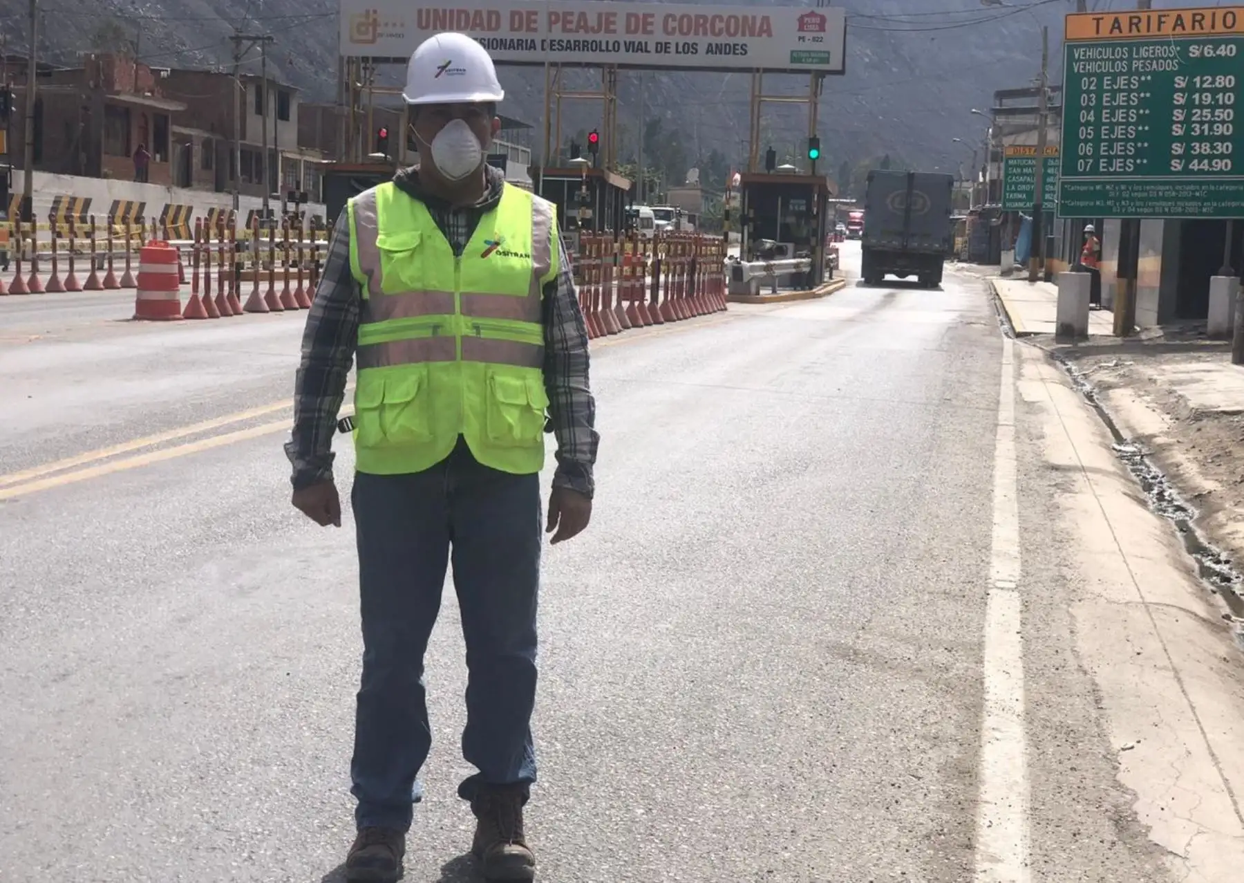 Ositran informó que la supervisión de las infraestructuras de transporte no se detiene a pesar del estado de emergencia sanitaria. ANDINA/Difusión