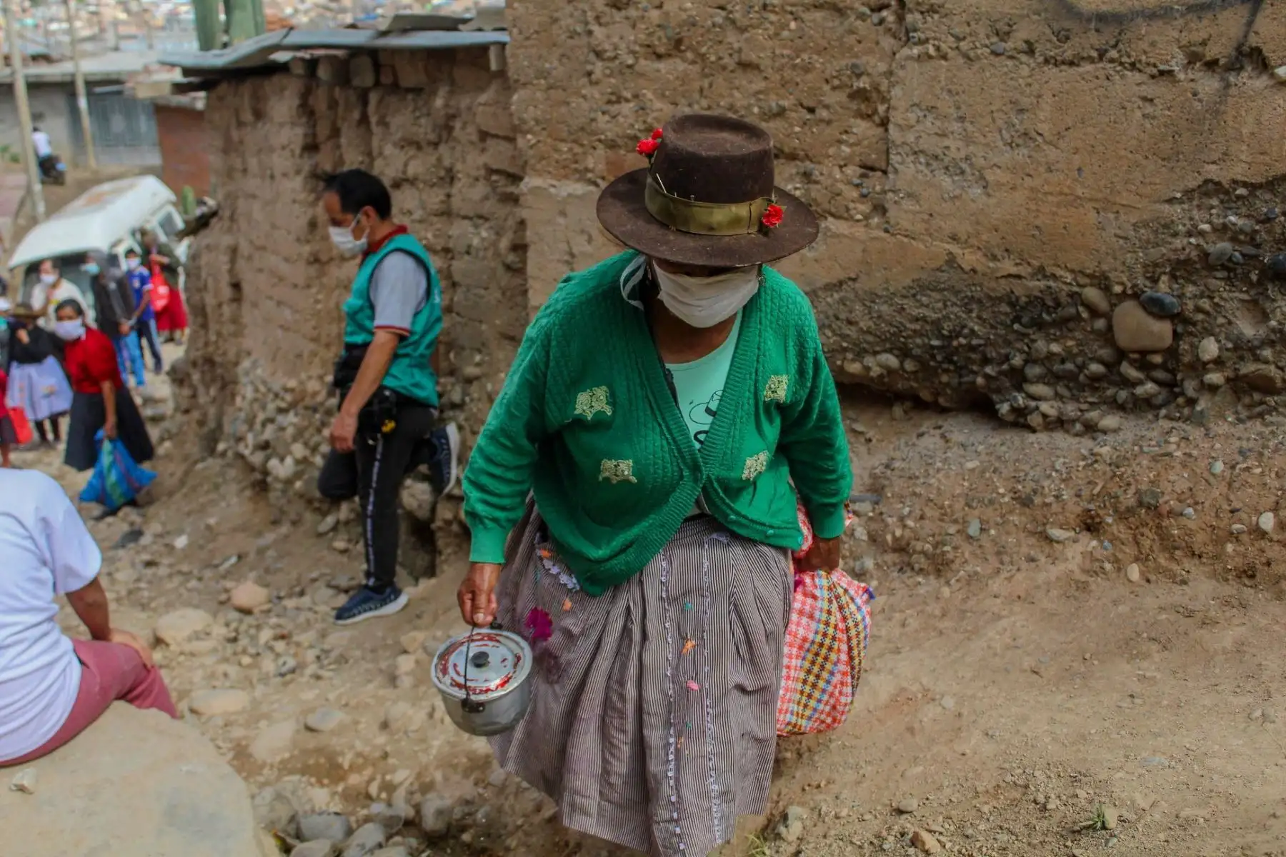 Municipalidad de Huánuco viene implementando ’Comedores del Pueblo’ para atender a familias en situación de vulnerabilidad durante la pandemia de coronavirus. Foto: ANDINA/Municipalidad de Huánuco