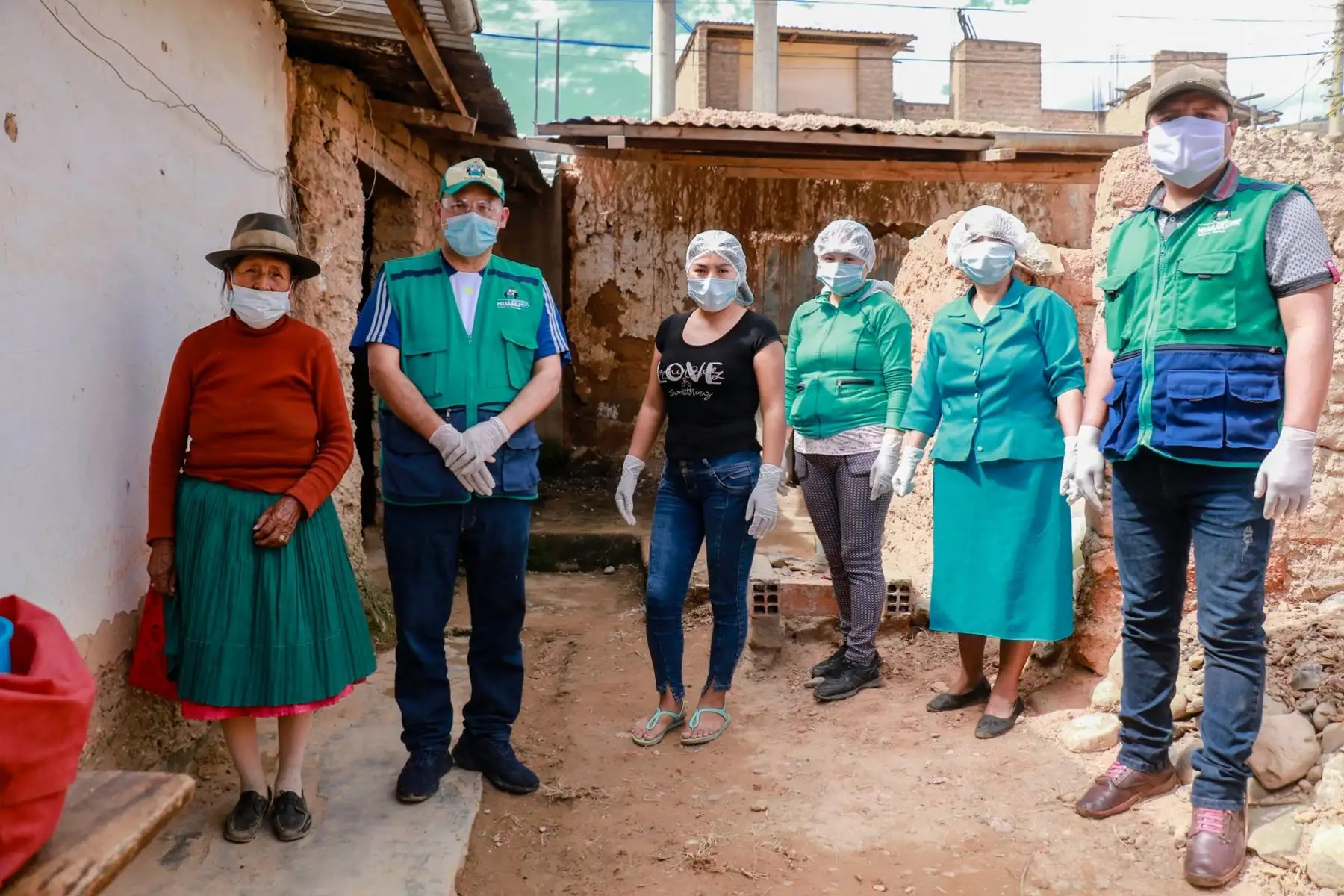 Se realizó una desinfección total de los comedores y se cumple además con estrictos protocolos para la distribución. Foto: ANDINA/Municipalidad de Huánuco