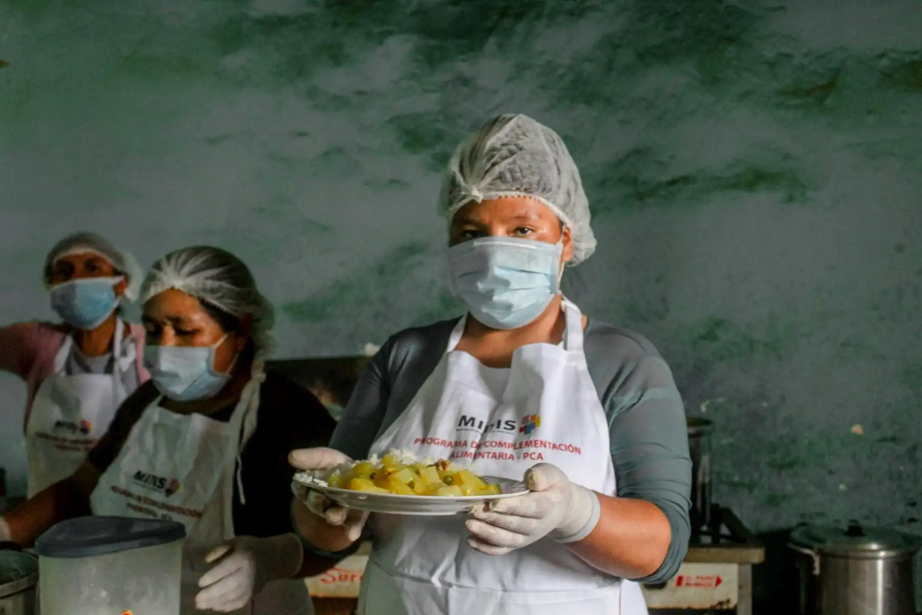 Municipalidad de Huánuco viene implementando ’Comedores del Pueblo’ para atender a familias en situación de vulnerabilidad durante la pandemia de coronavirus. Foto: ANDINA/Municipalidad de Huánuco