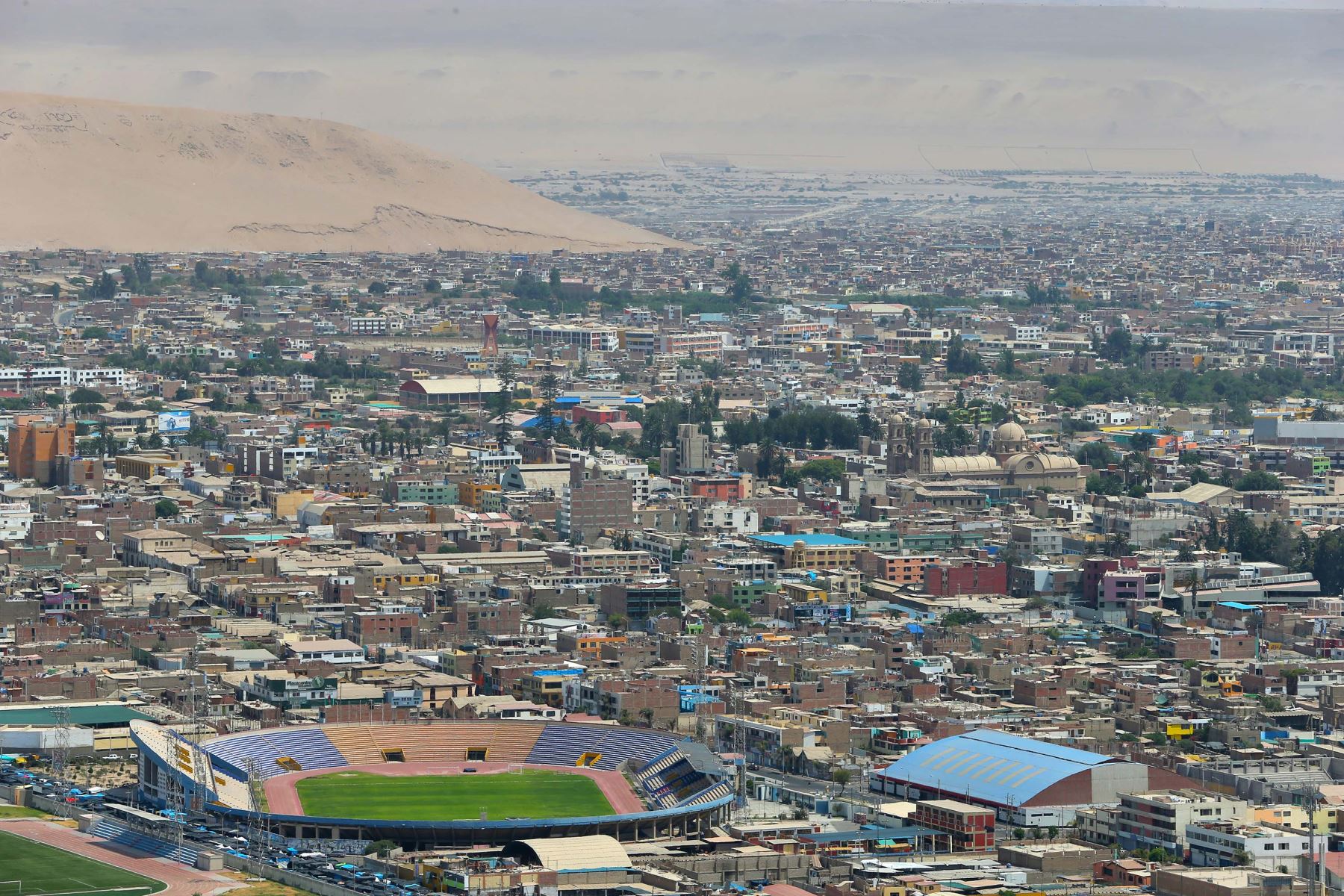 La ciudad de Tacna, en el sur peruano, fue remecida esta mañana por un sismo de magnitud 4.9. Foto: ANDINA/Difusión