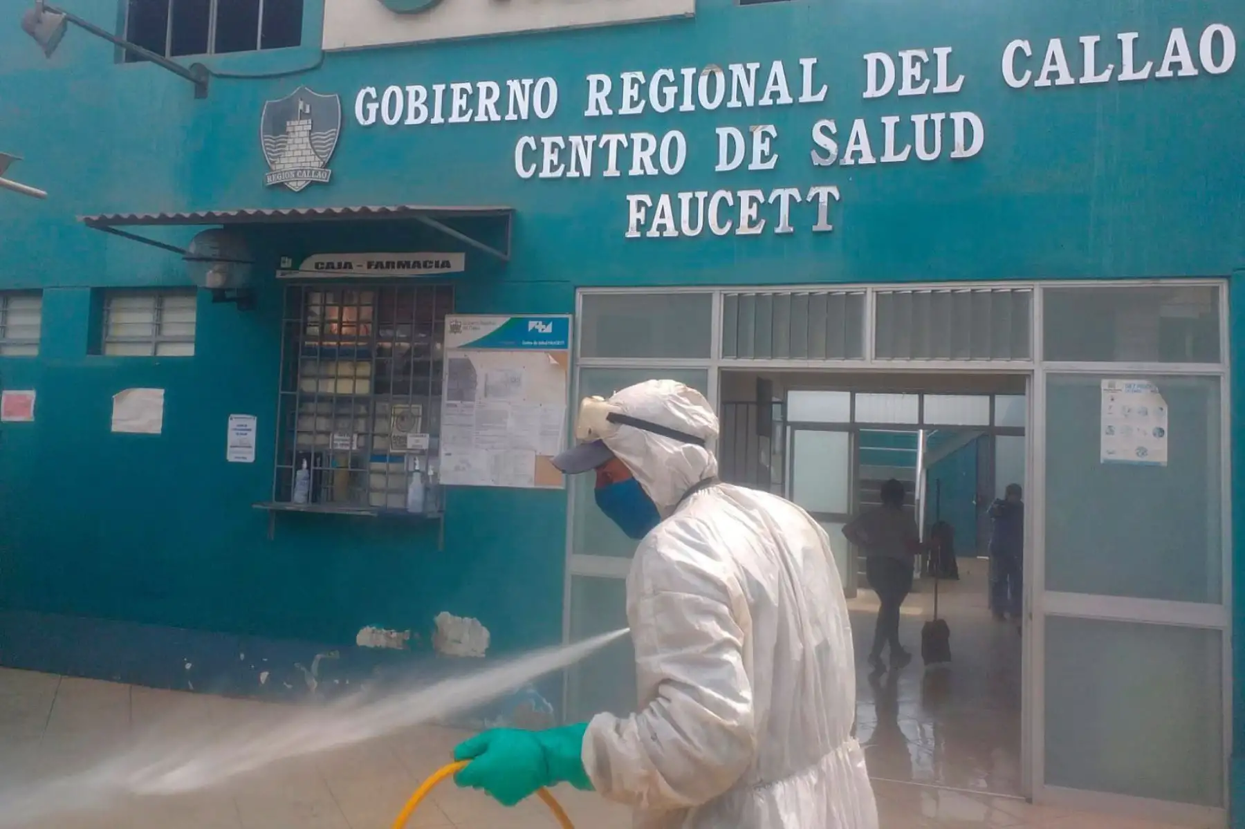 Personal de la Municipalidad Provincial del Callao ejecutó trabajos de limpieza y desinfección en el cerro La Regla y la Urb. Faucett. Foto: ANDINA/Municipalidad del Callao