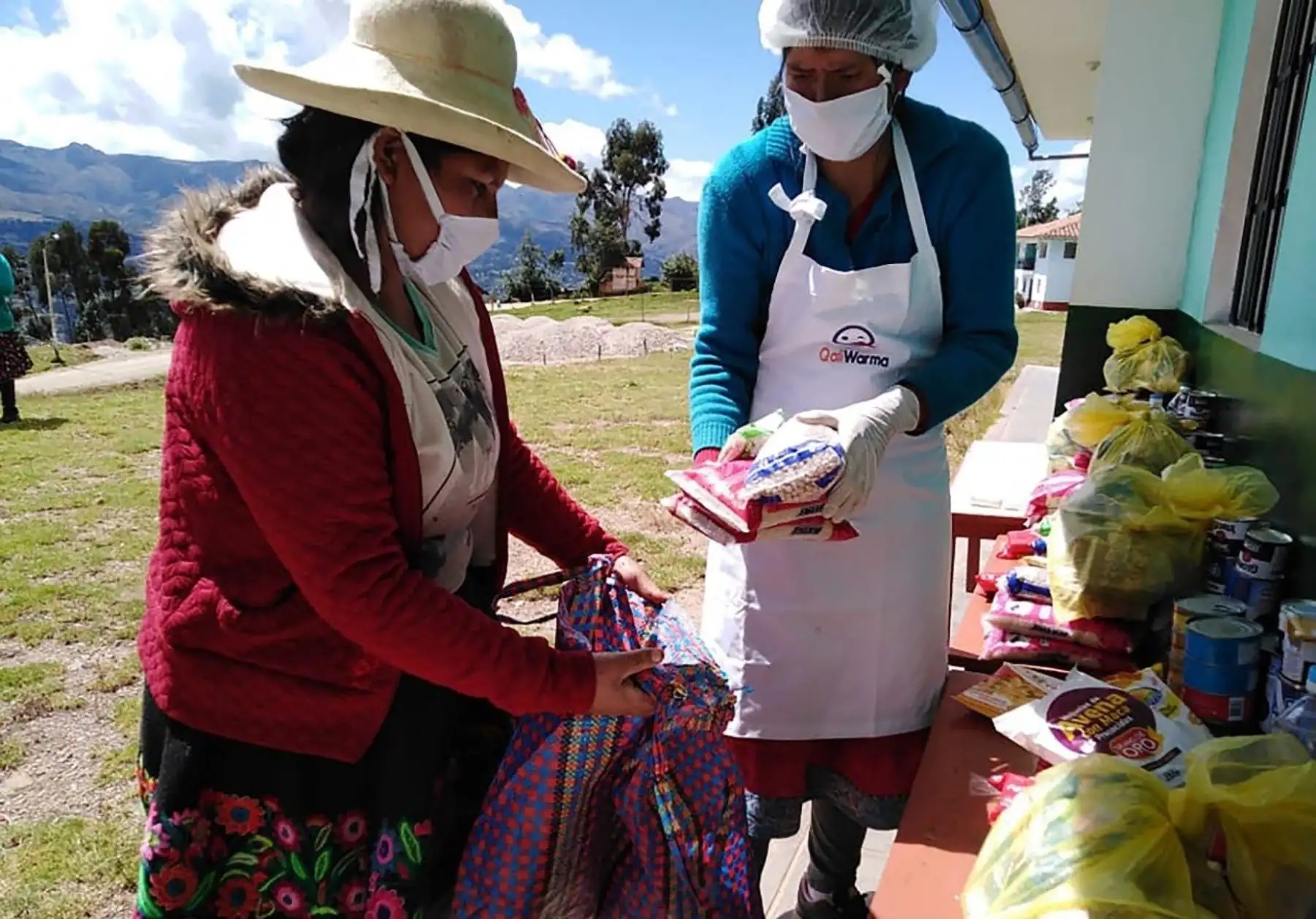Programa Qali Warma ya distribuyó más del 80 % de alimentos en todo el país.