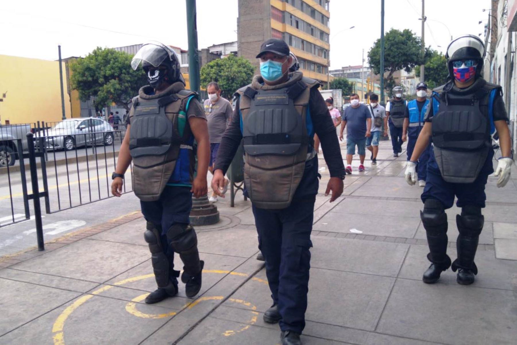 Mesa Redonda: refuerzan control municipal tras intervención de FF.AA. y Policía. Foto: ANDINA/Difusión.