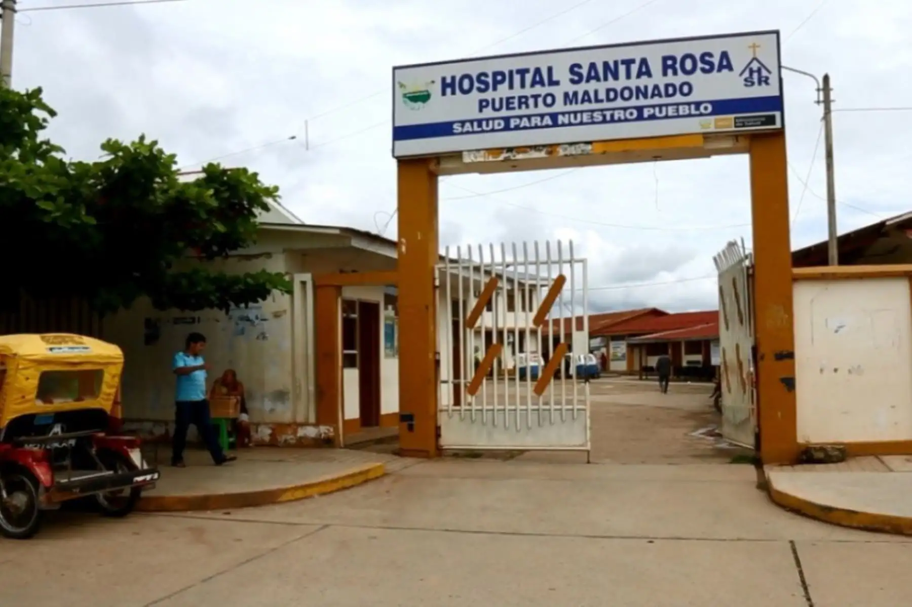 Hospital Santa Rosa en Puerto Maldonado, región Madre de Dios.