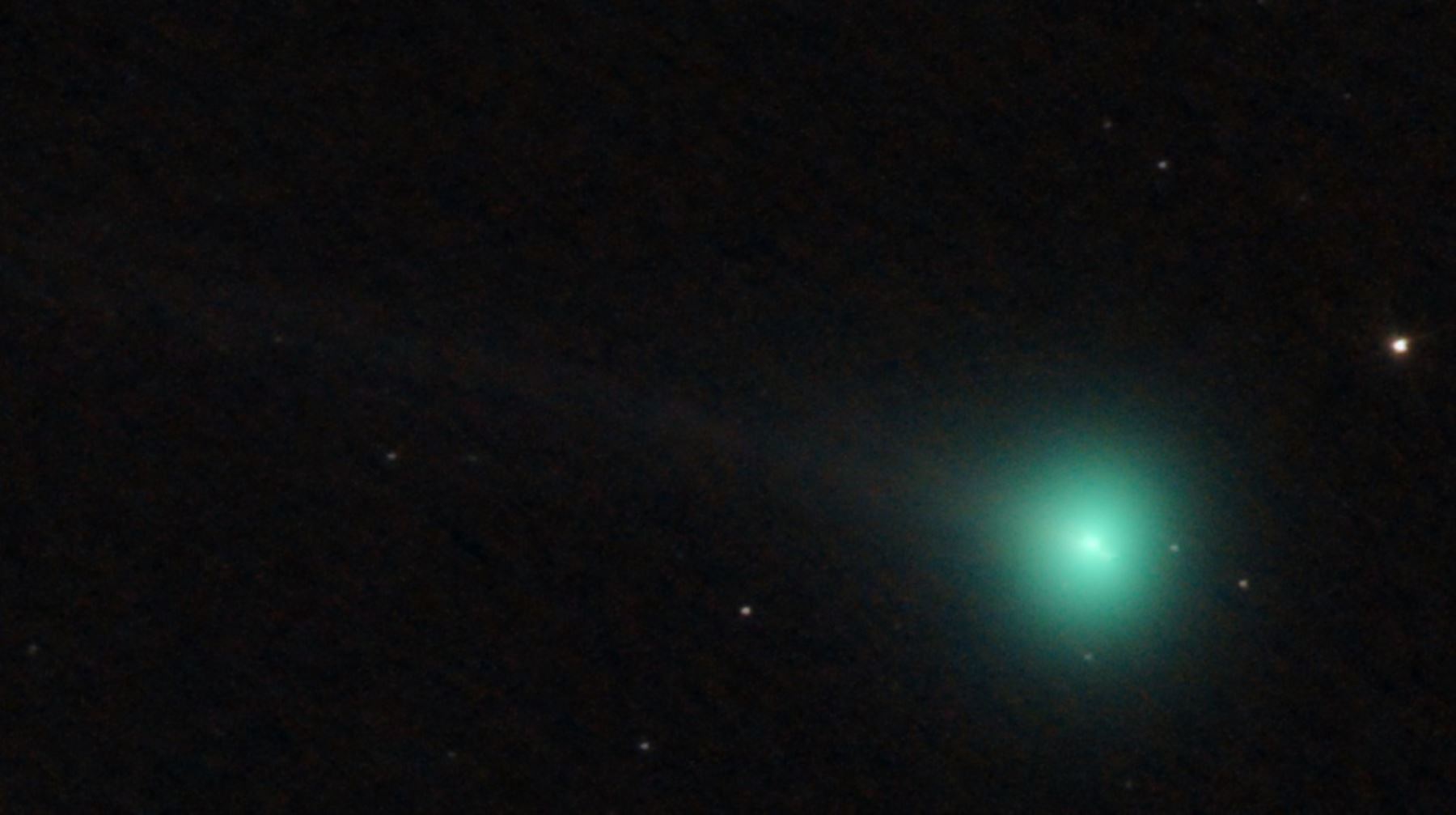 Paso del cometa Swan por territorio peruano