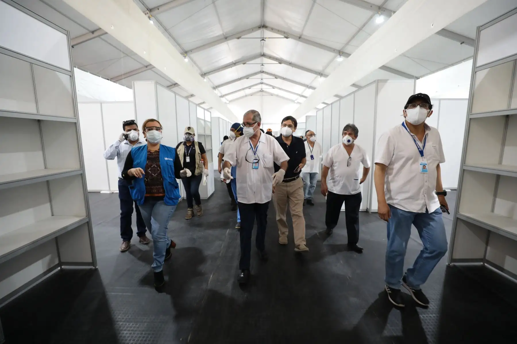 Personal de EsSalud arribó en Lambayeque con 20 toneladas de EPP y 40 profesionales de la salud para combatir el coronavirus en la región. Foto: ANDINA/EsSalud