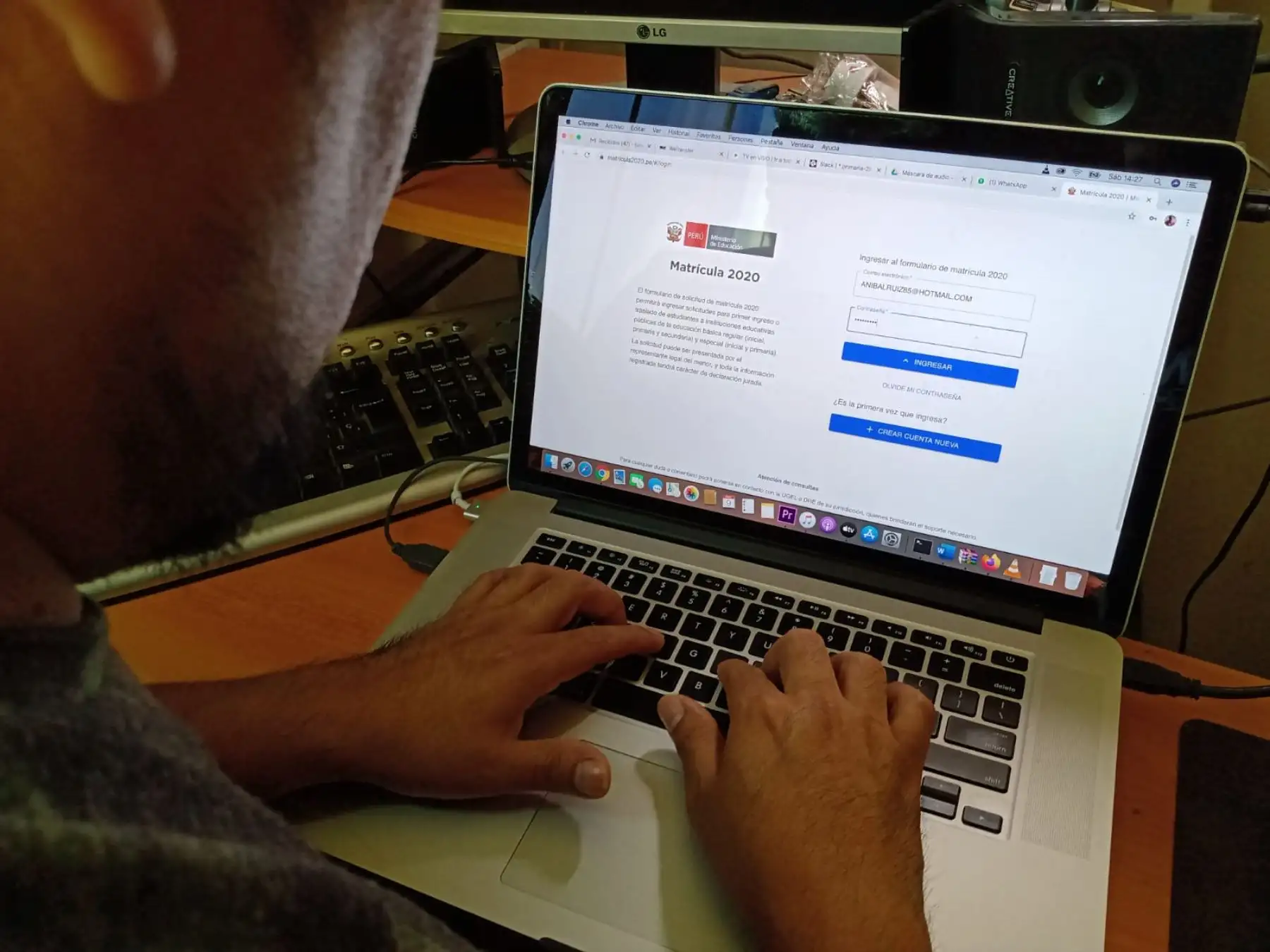 Minedu habilita plataforma virtual para que familias registren a sus hijas e hijos hasta el 22 de mayo. Foto: Minedu